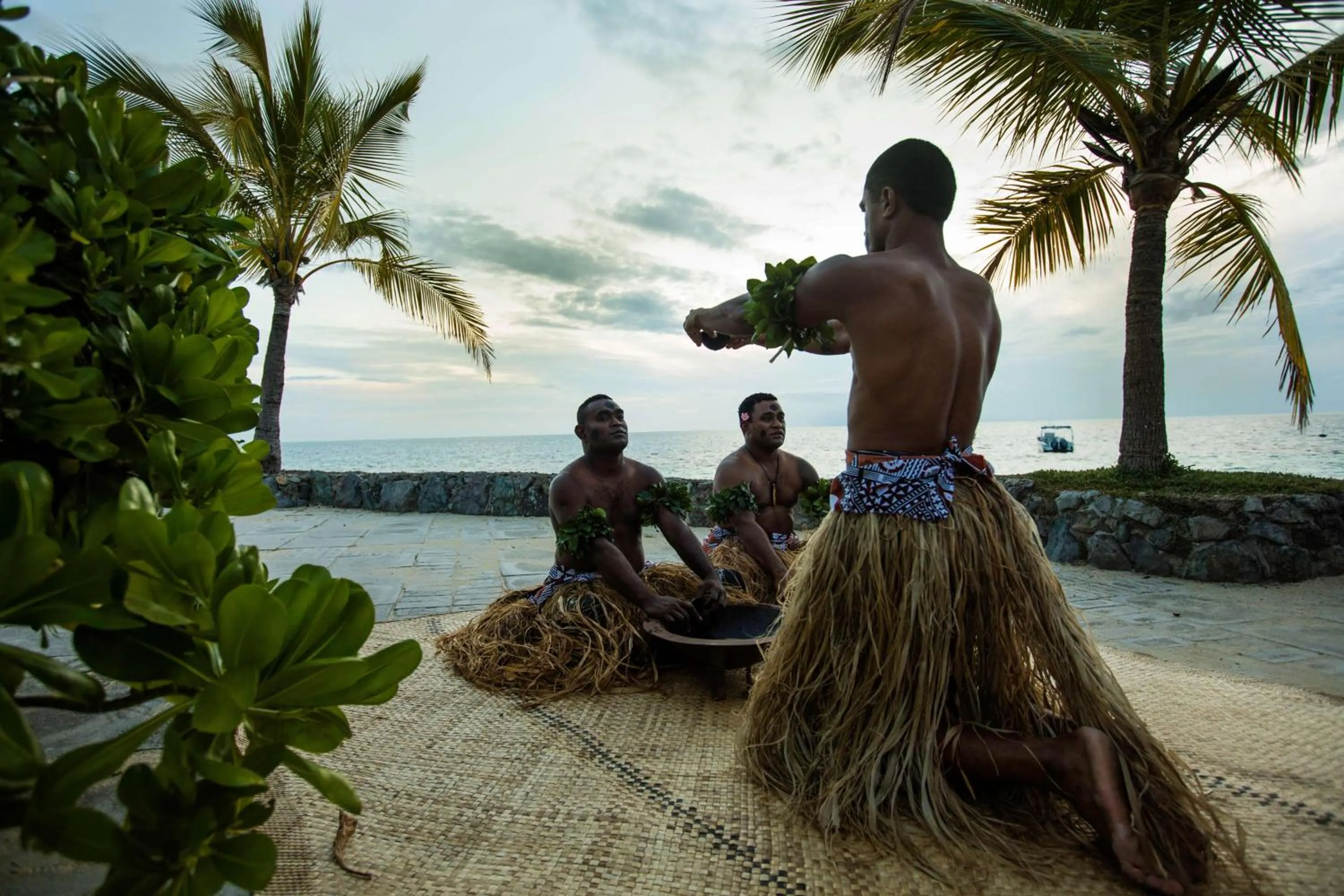 People in Castaway Island, Fiji