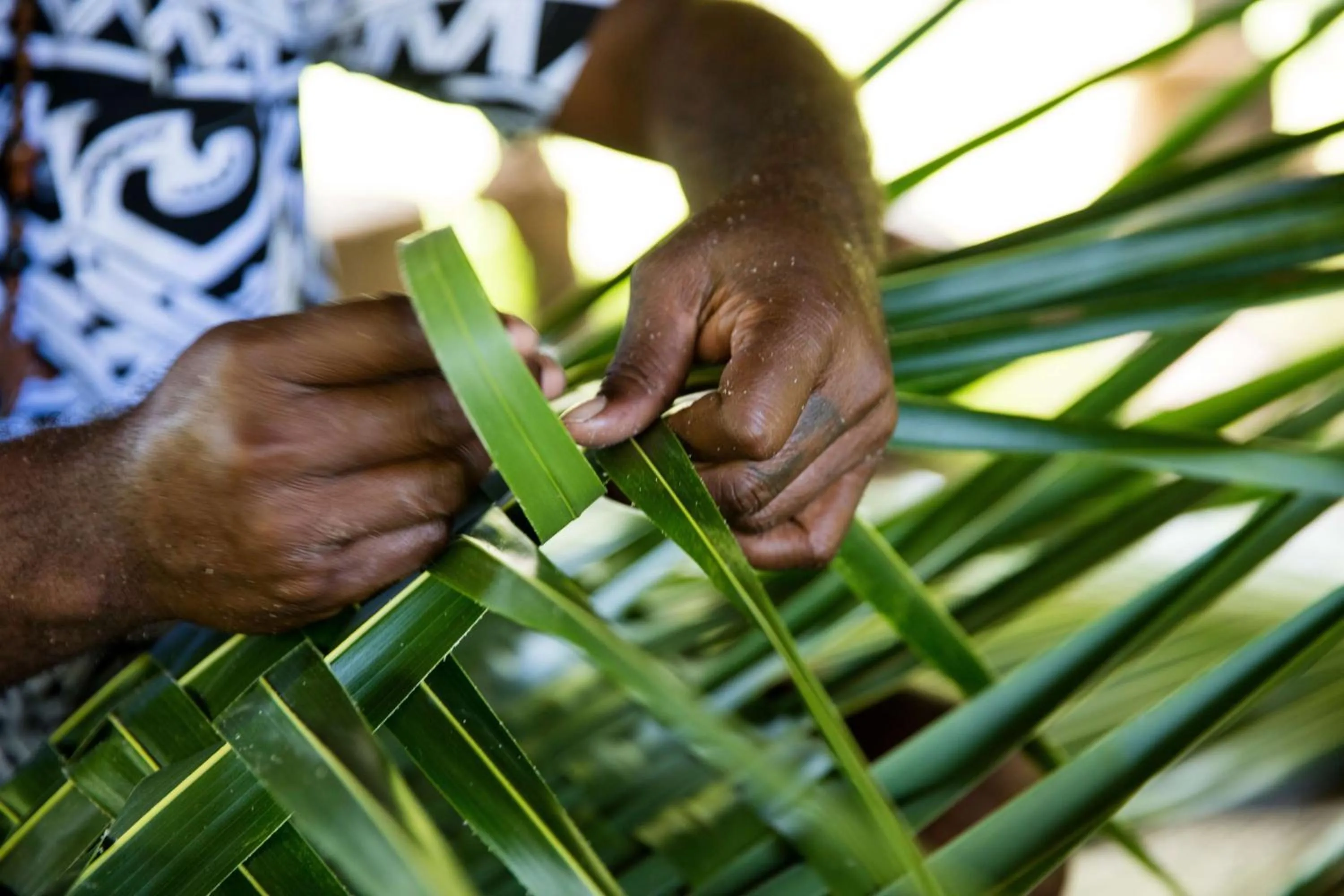 People in Castaway Island, Fiji