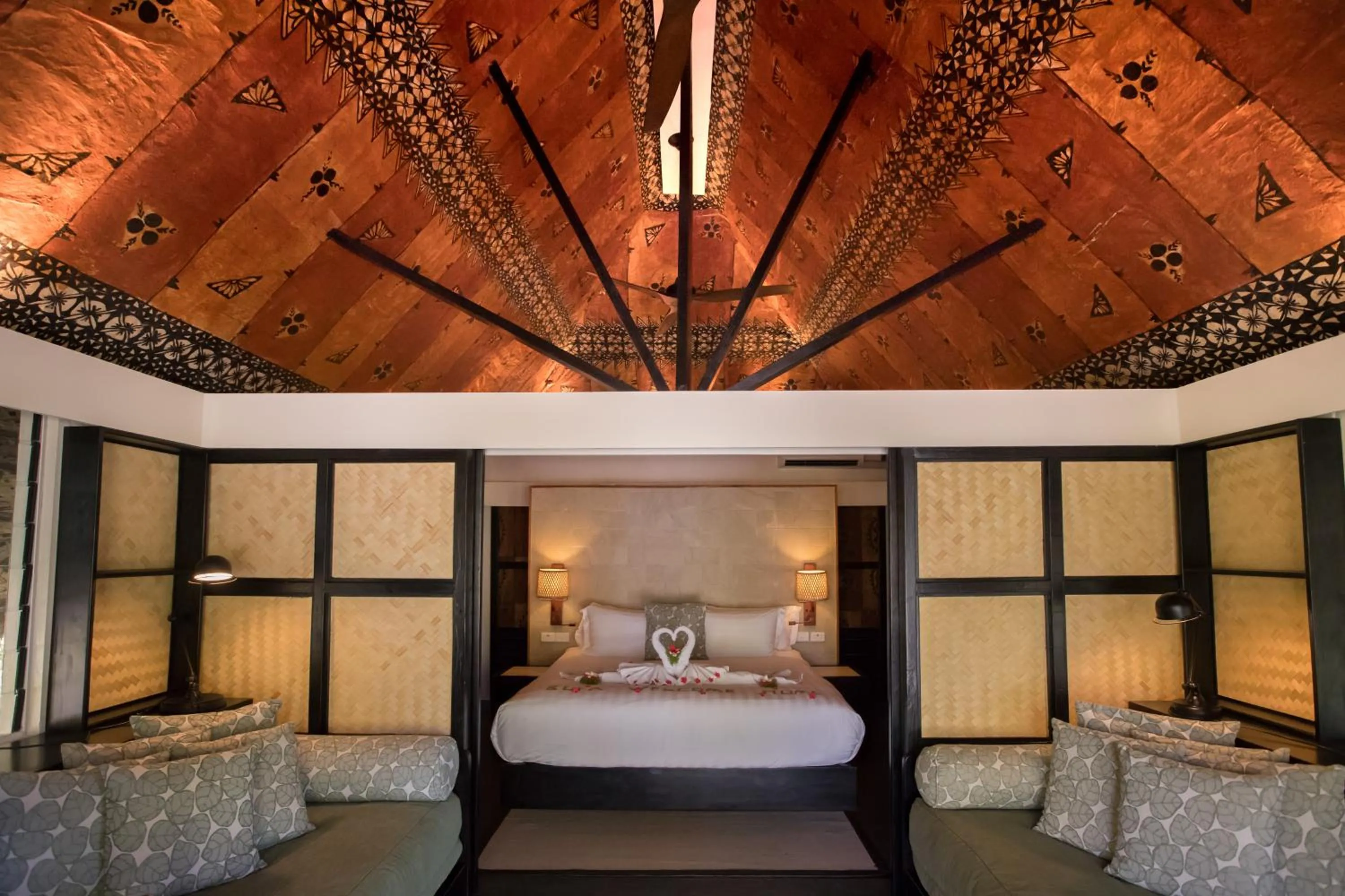 Bed in Castaway Island, Fiji