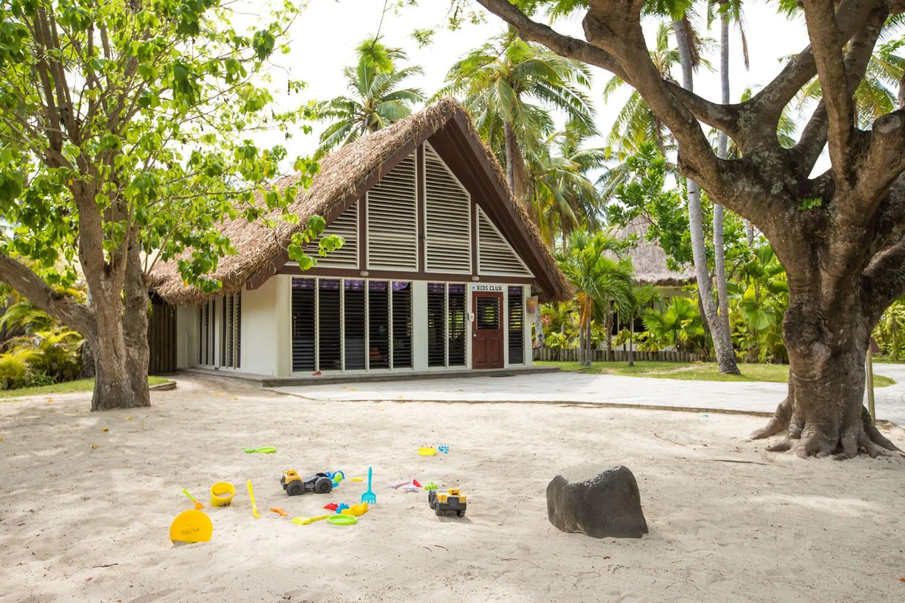 Kids's club in Castaway Island, Fiji