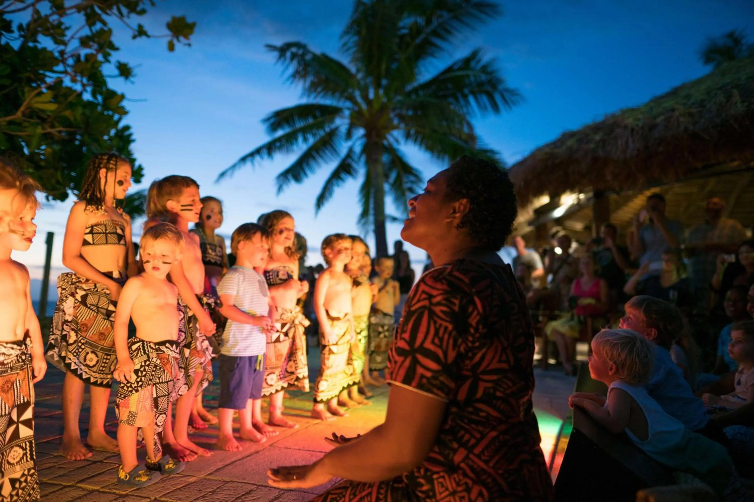 People in Castaway Island, Fiji