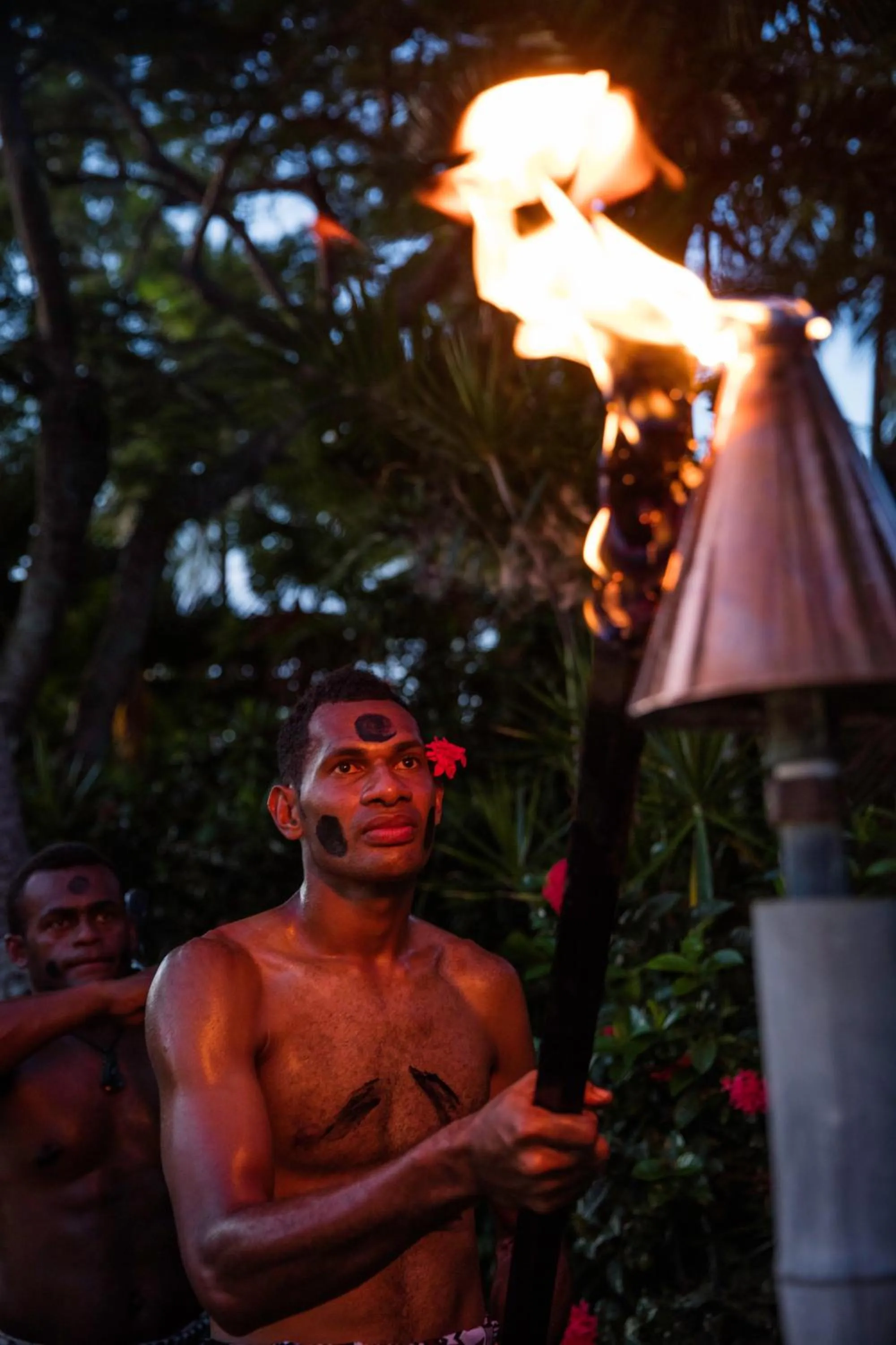 Staff in Castaway Island, Fiji