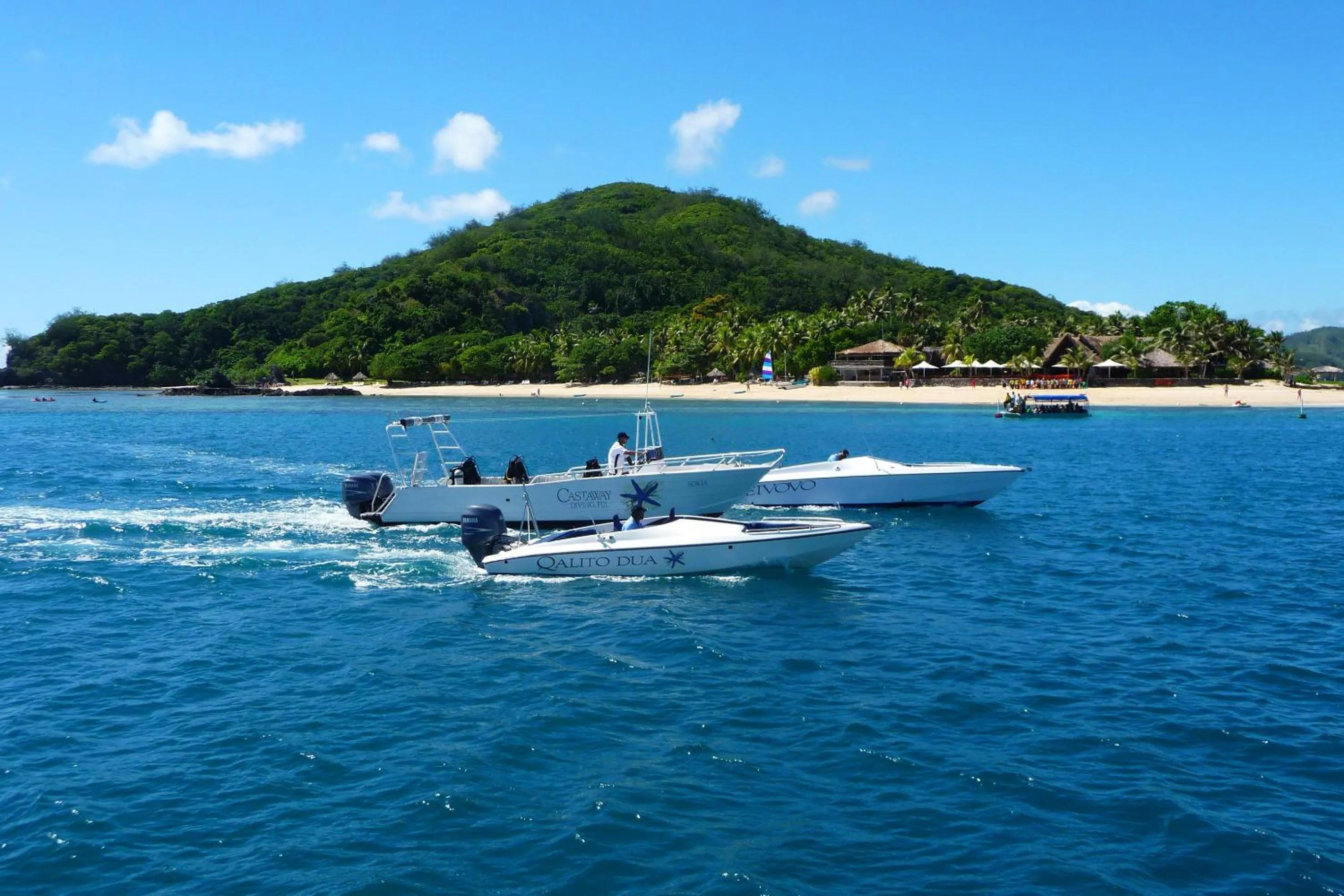 Day in Castaway Island, Fiji