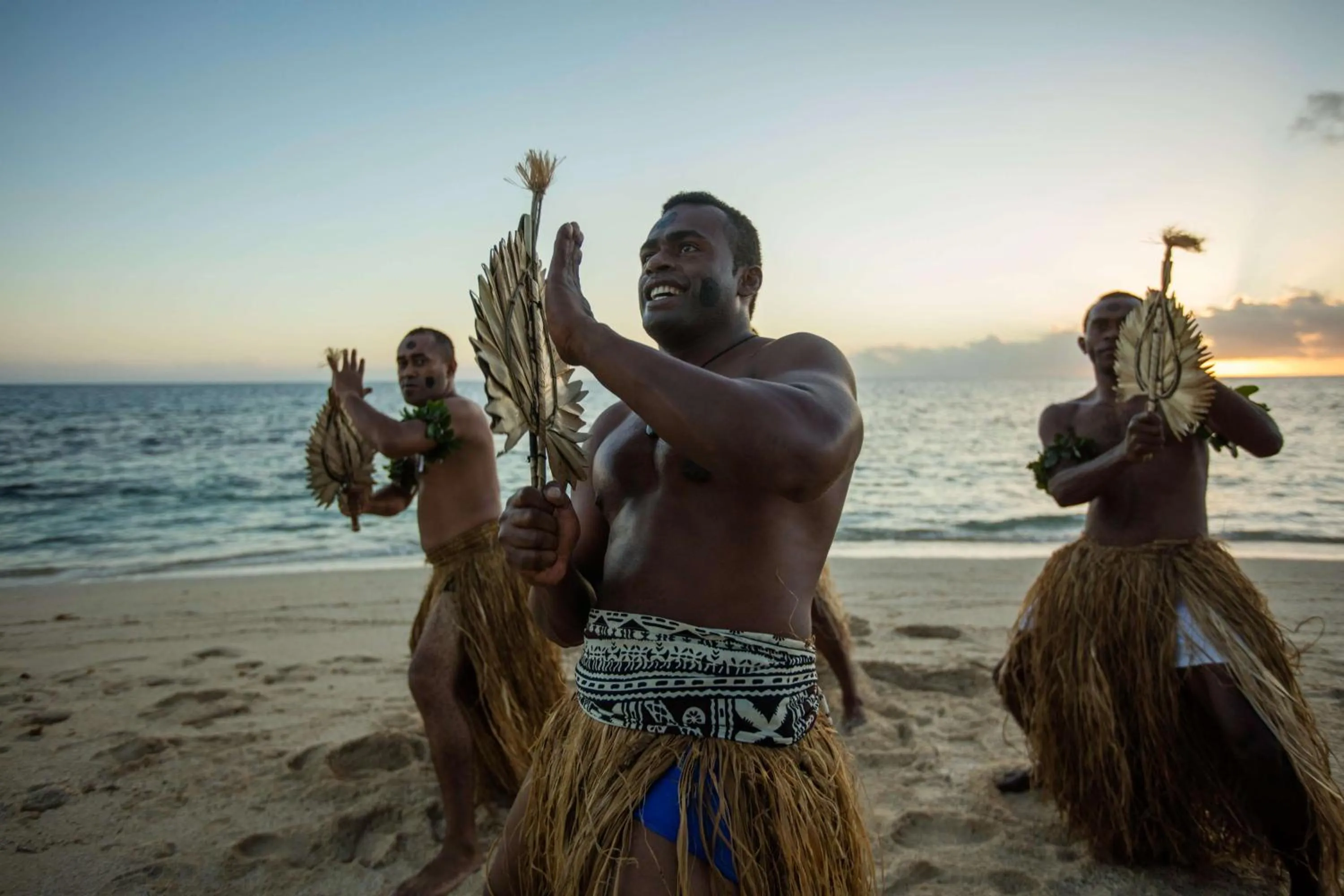 People in Castaway Island, Fiji