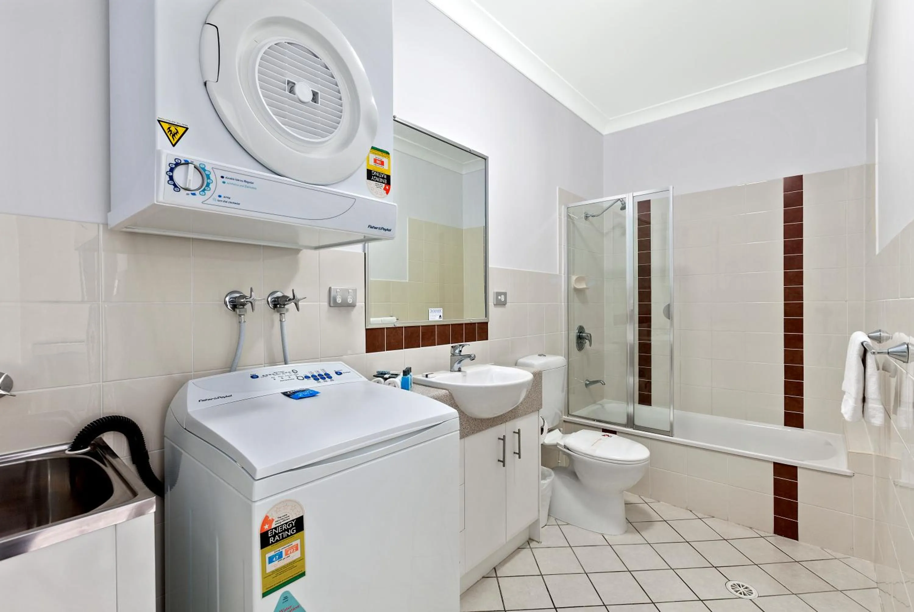 Bathroom in La Vida on Anzac