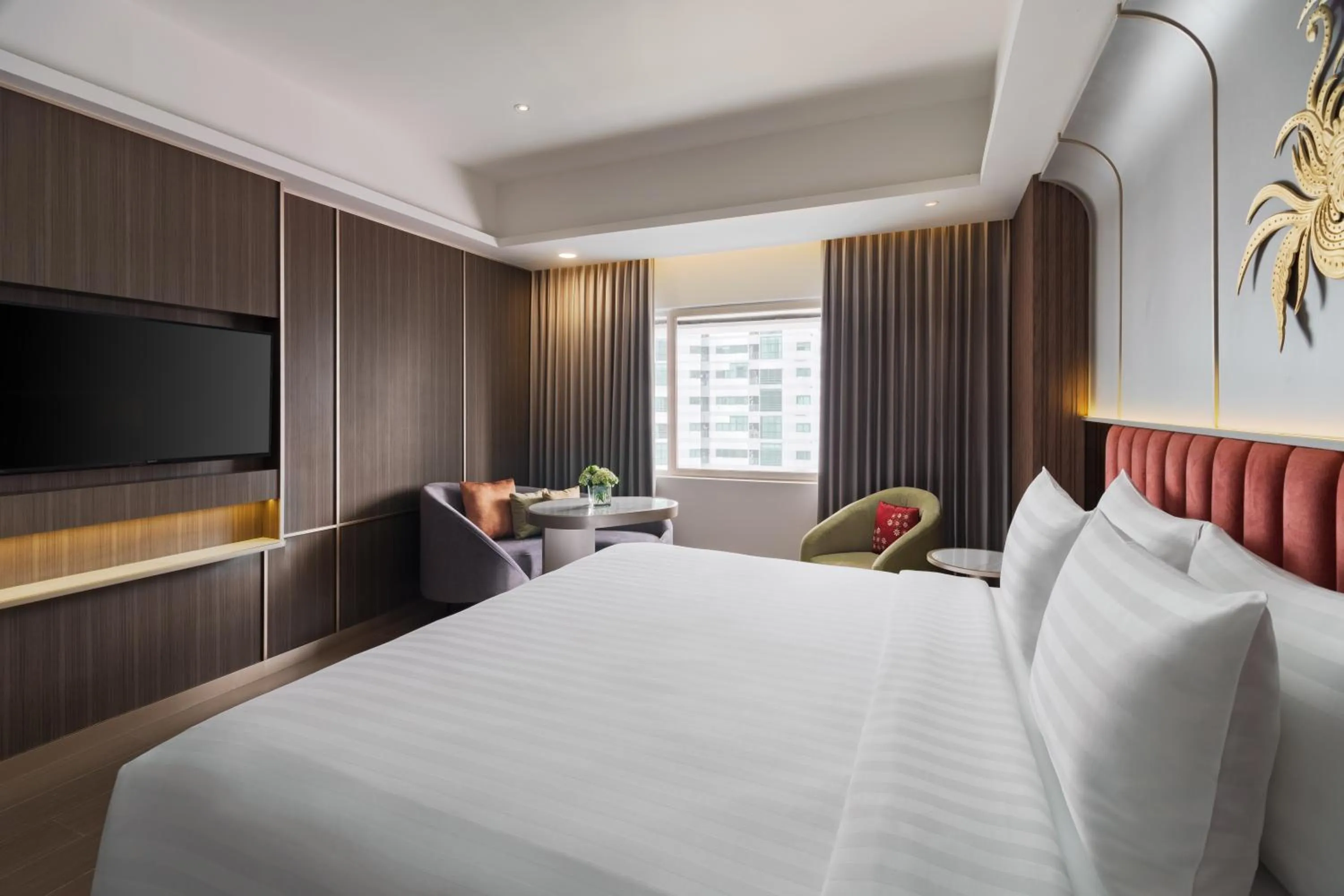 Bedroom, Bed in Grand Sahid Jaya