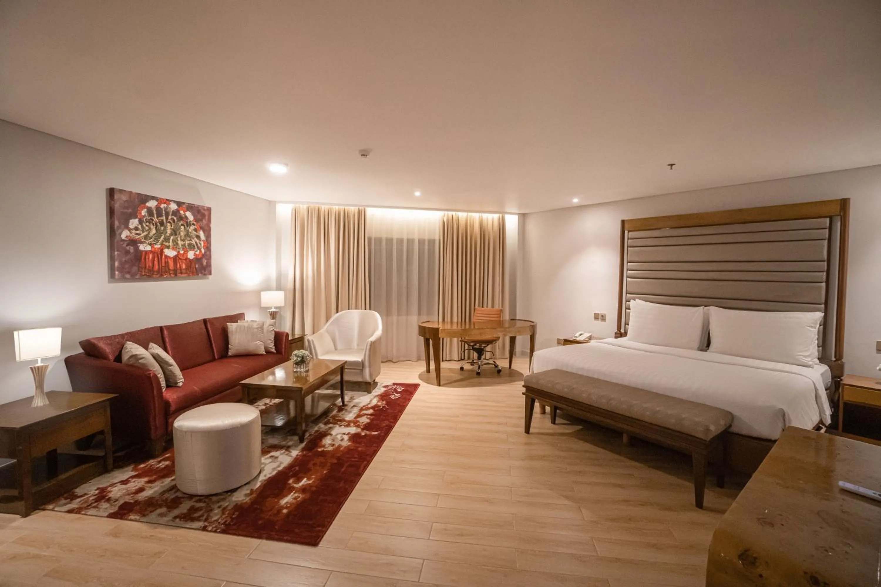 Bedroom, Bed in Grand Sahid Jaya