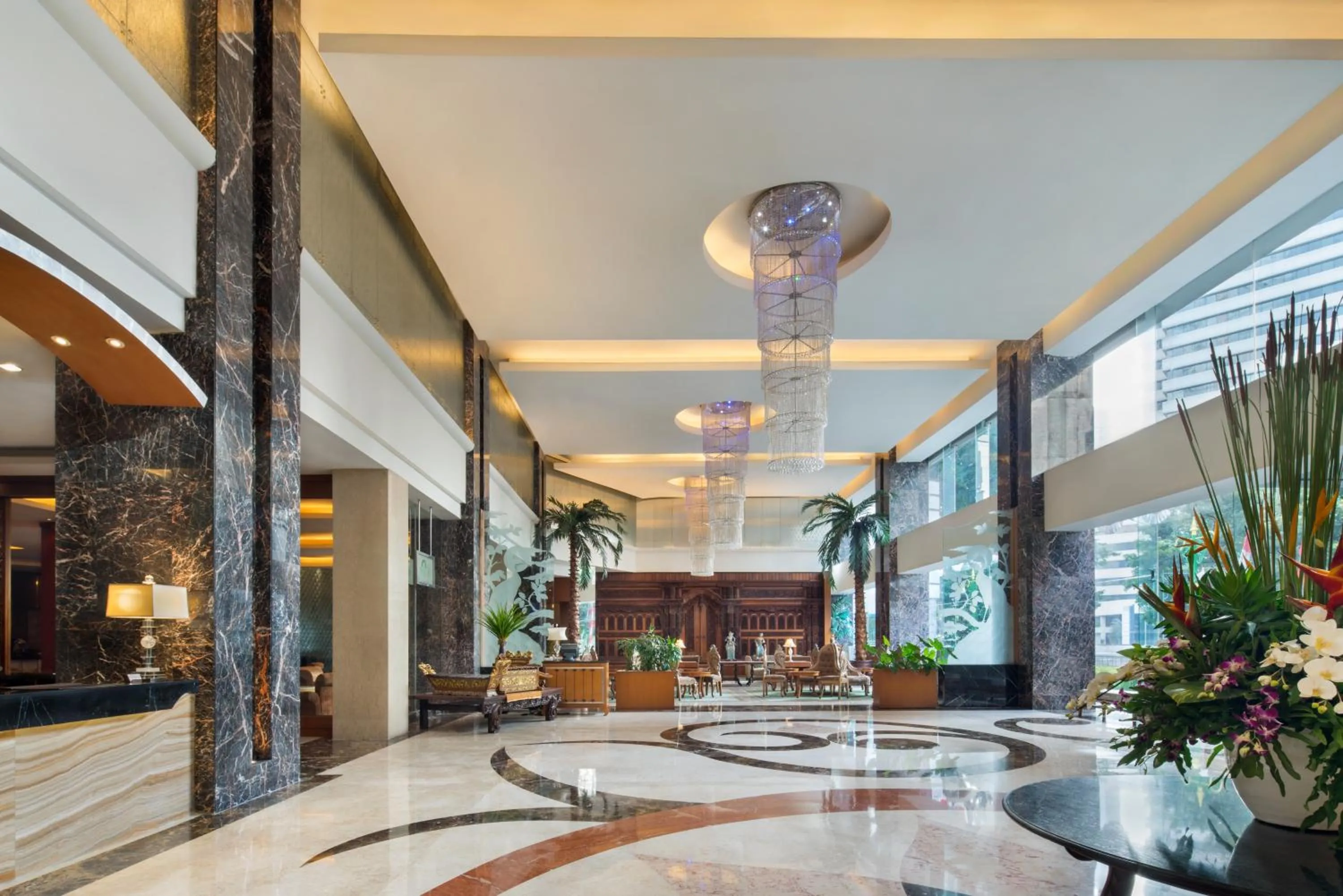 Lobby or reception in Grand Sahid Jaya