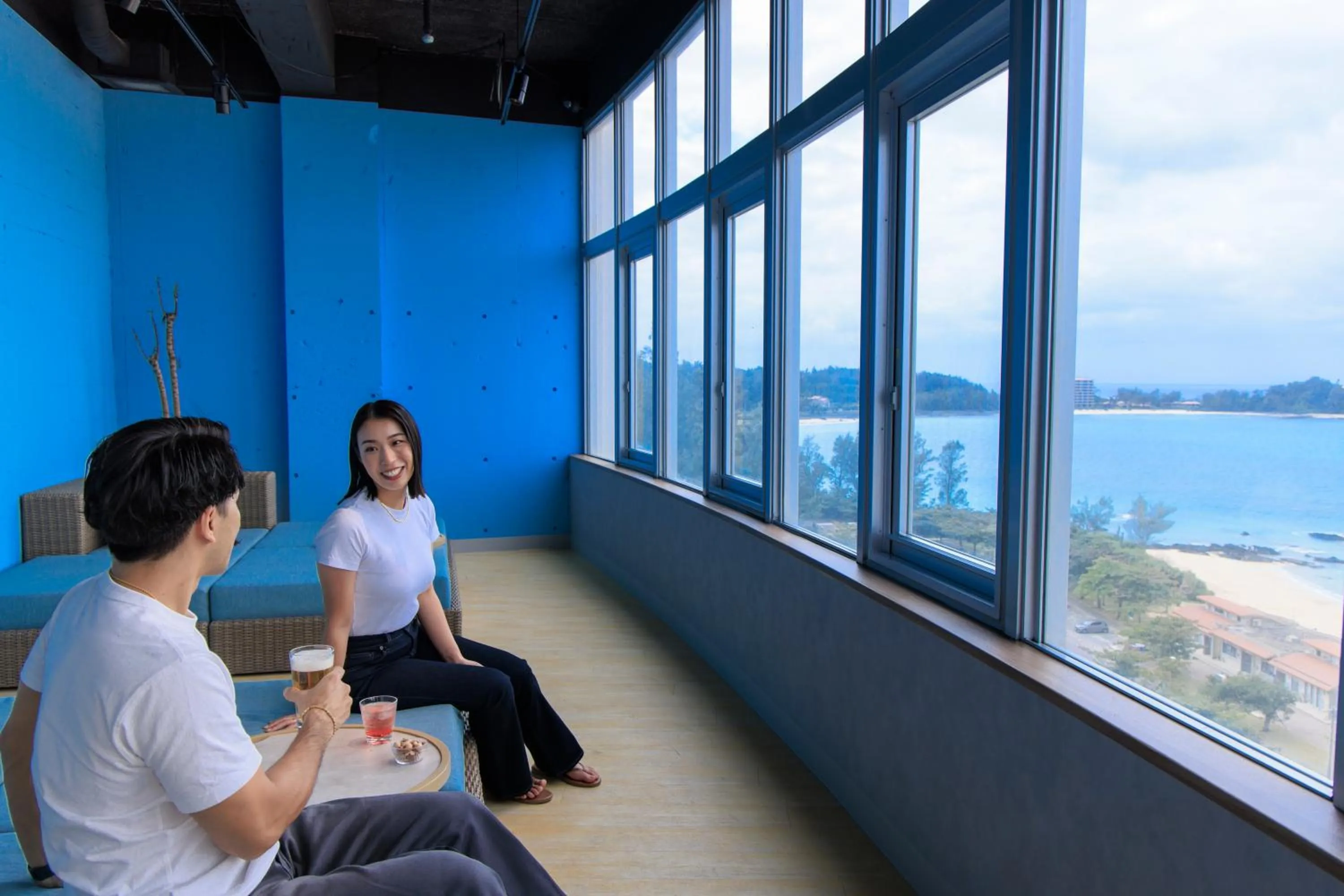 Area and facilities in TWIN LINE HOTEL YANBARU OKINAWA JAPAN Formerly Okinawa Suncoast Hotel