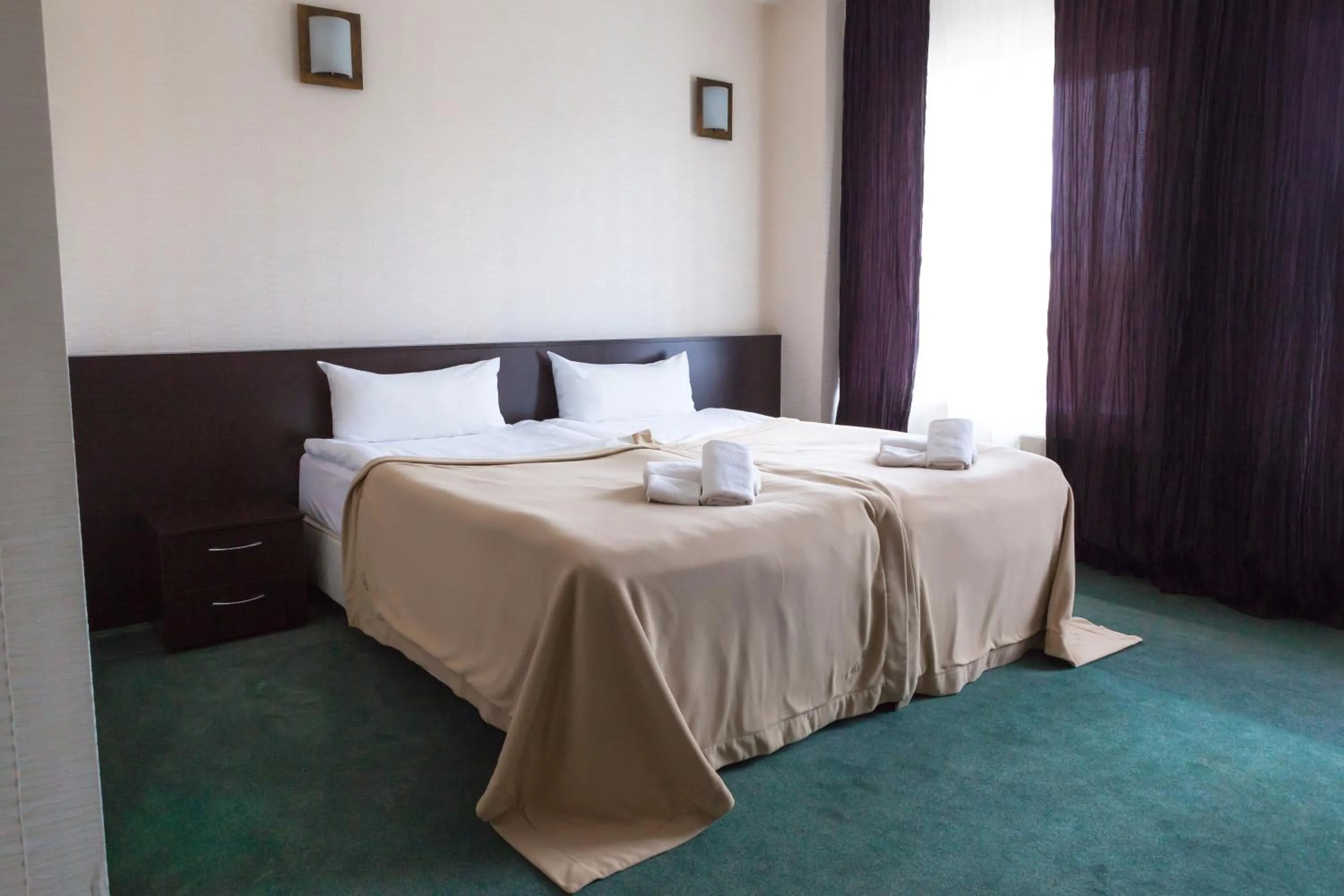 Bed in Hotel Palma