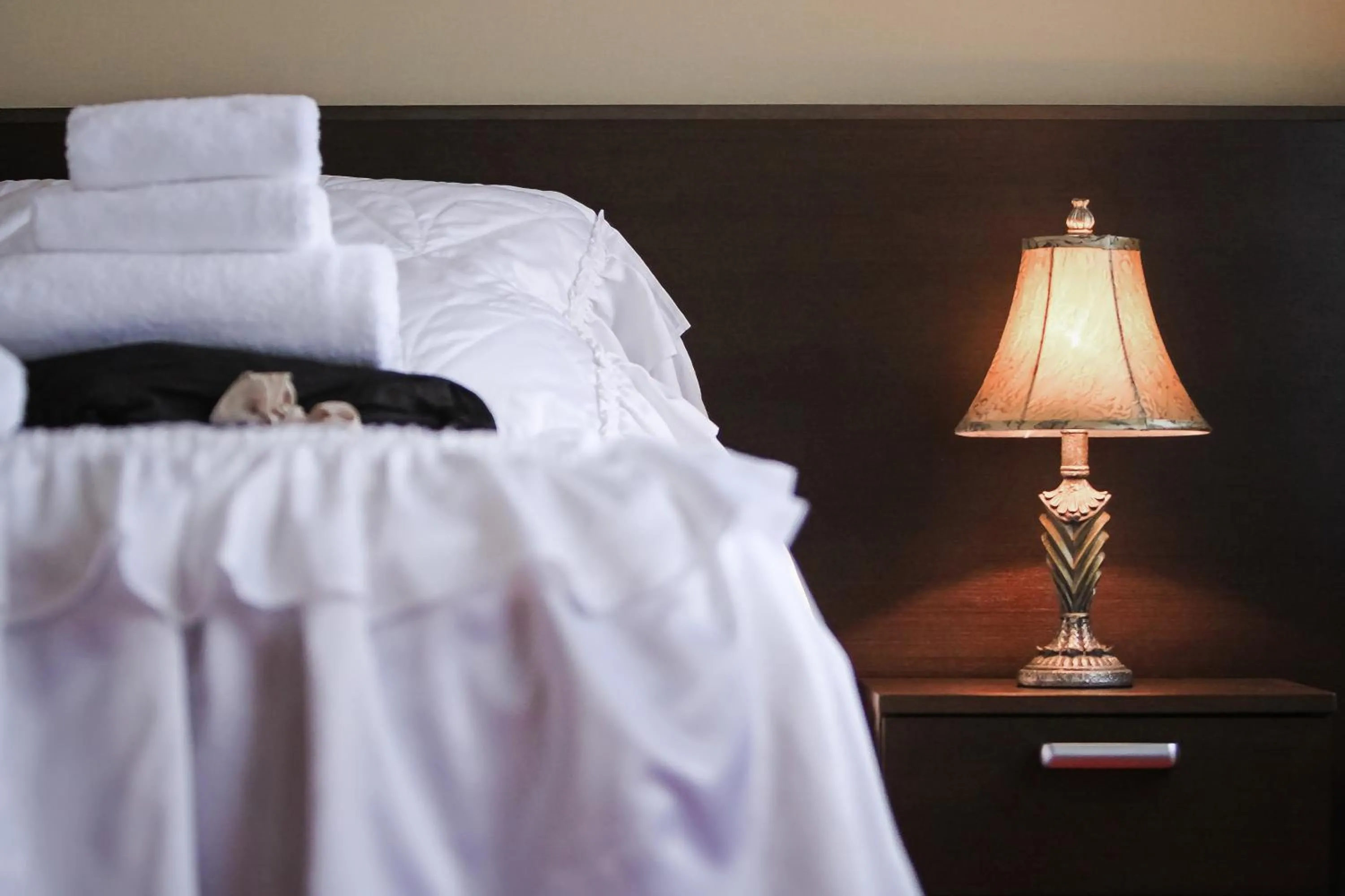 Bed in Hotel Palma