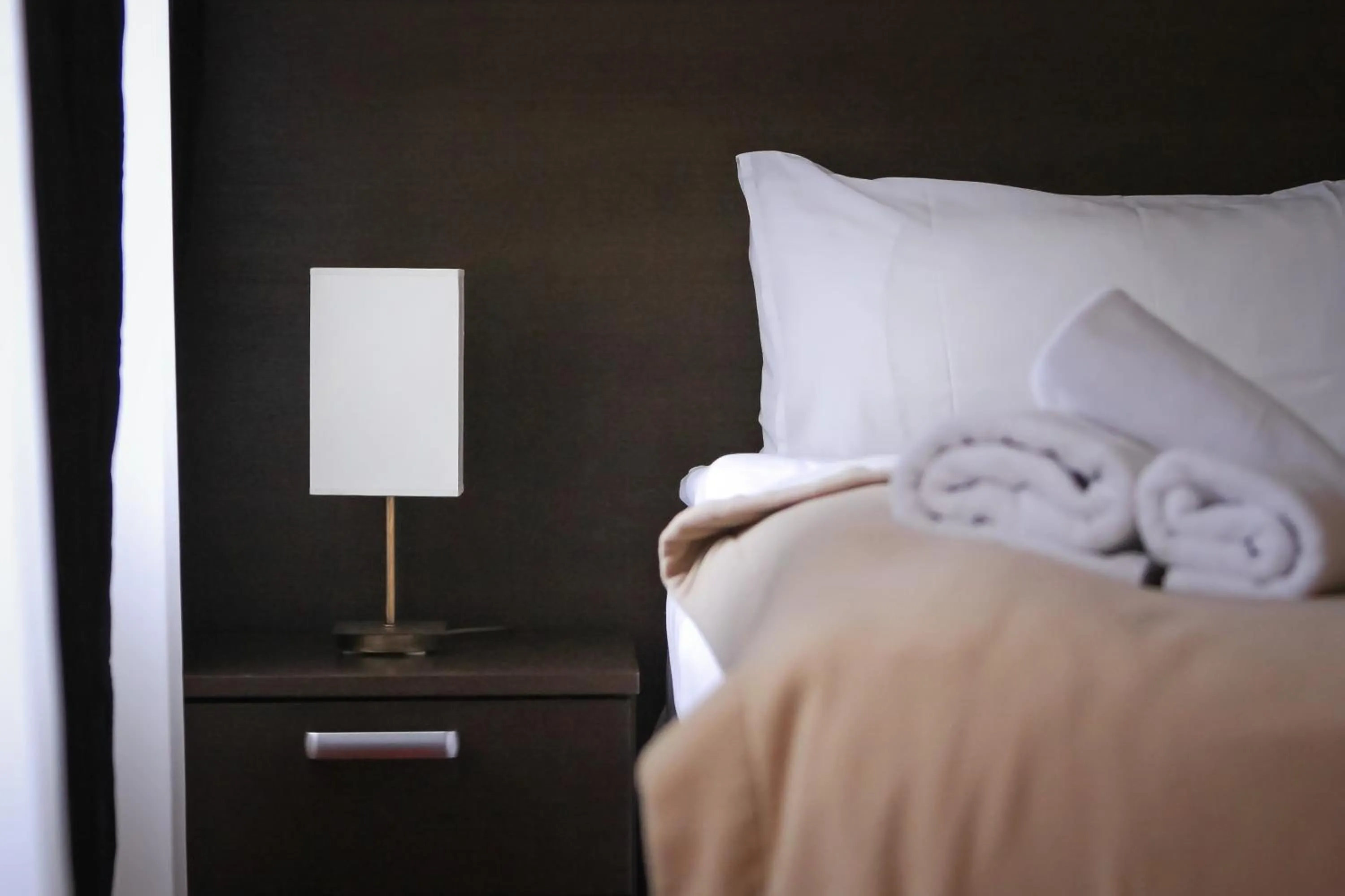 Bed in Hotel Palma