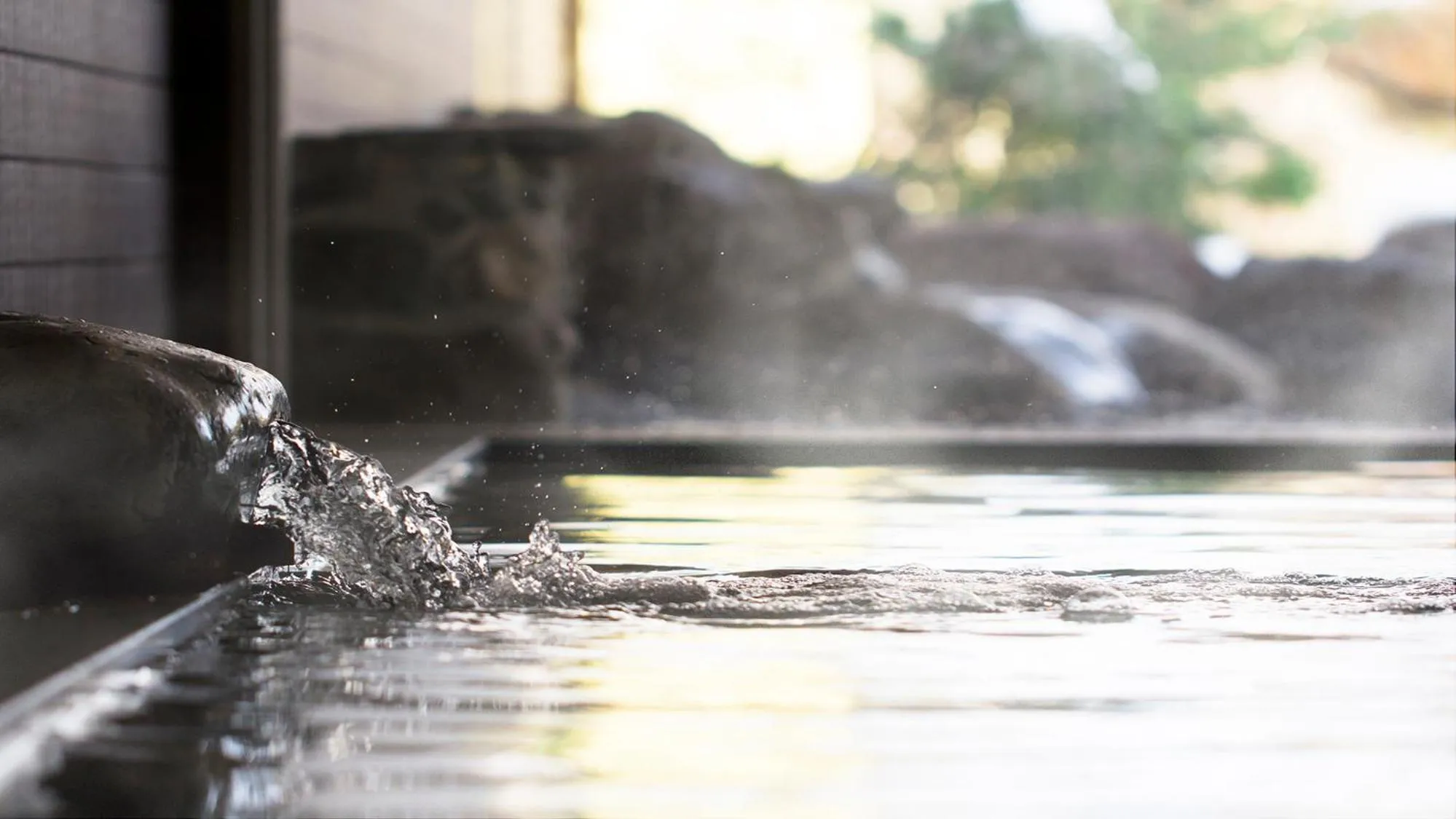 Hot Spring Bath in Satoyama Auberge & Hot Spring Wellness Spa Sakuragaike Kurgarden