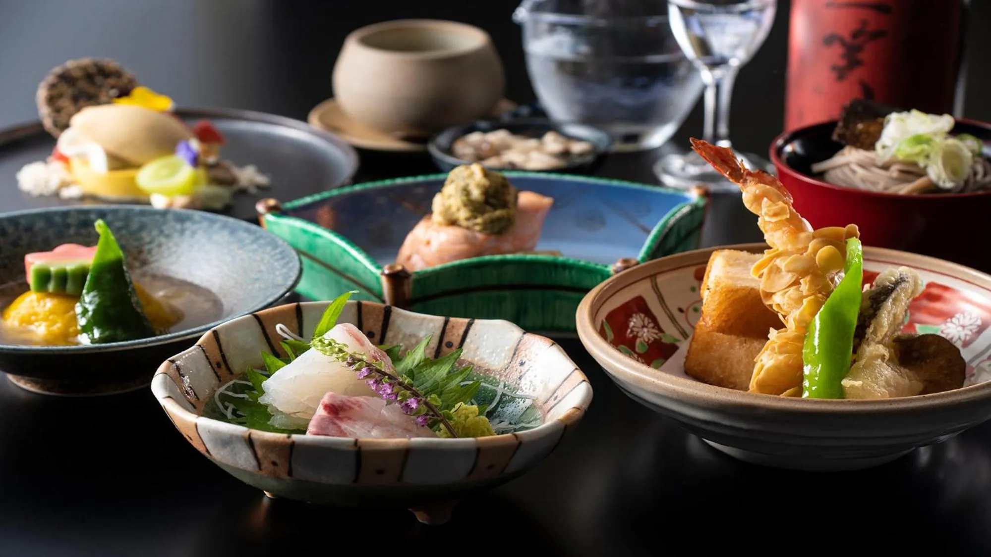 Dinner in Satoyama Auberge & Hot Spring Wellness Spa Sakuragaike Kurgarden