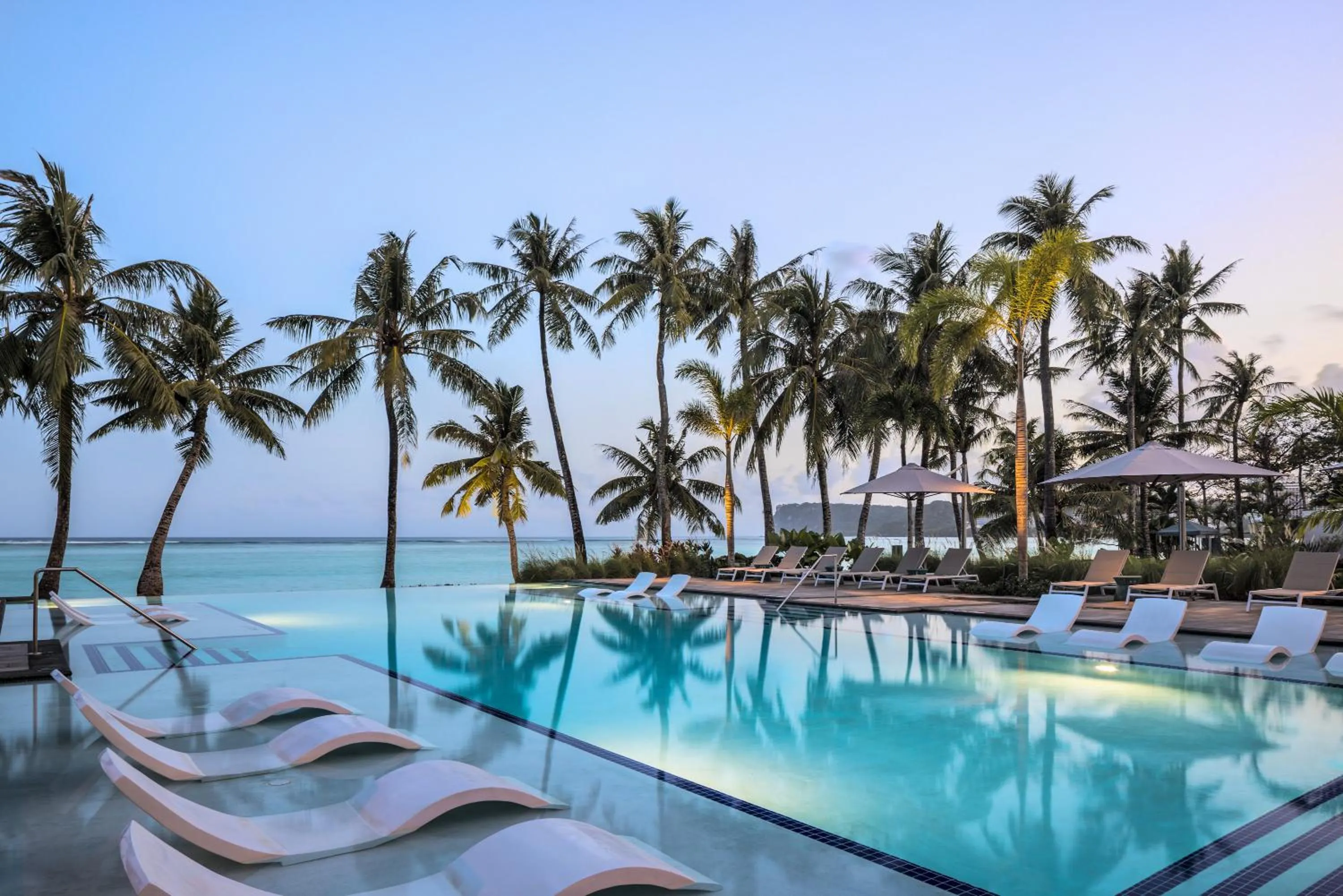 Swimming pool in Crowne Plaza Resort Guam
