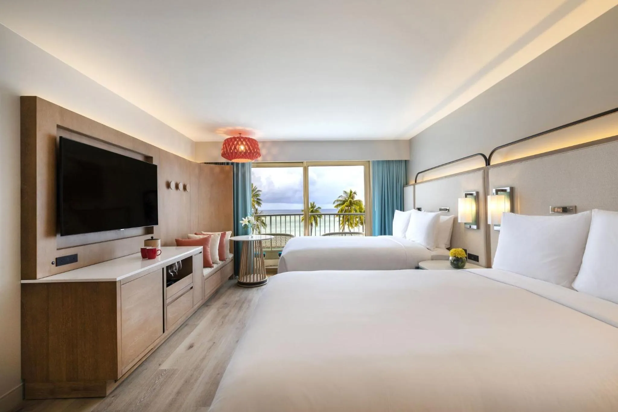 Photo of the whole room, Bed in Crowne Plaza Resort Guam