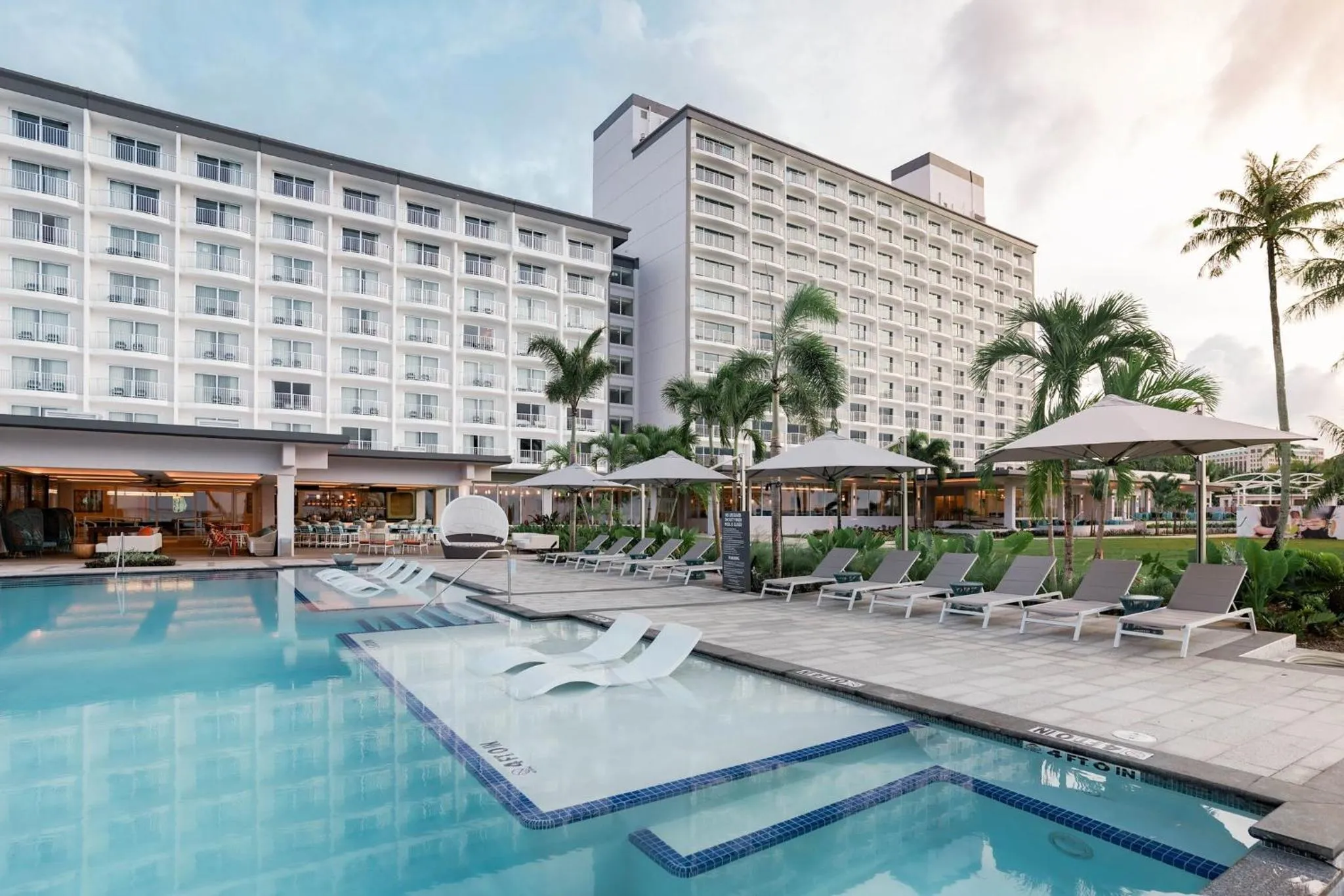 Property building in Crowne Plaza Resort Guam