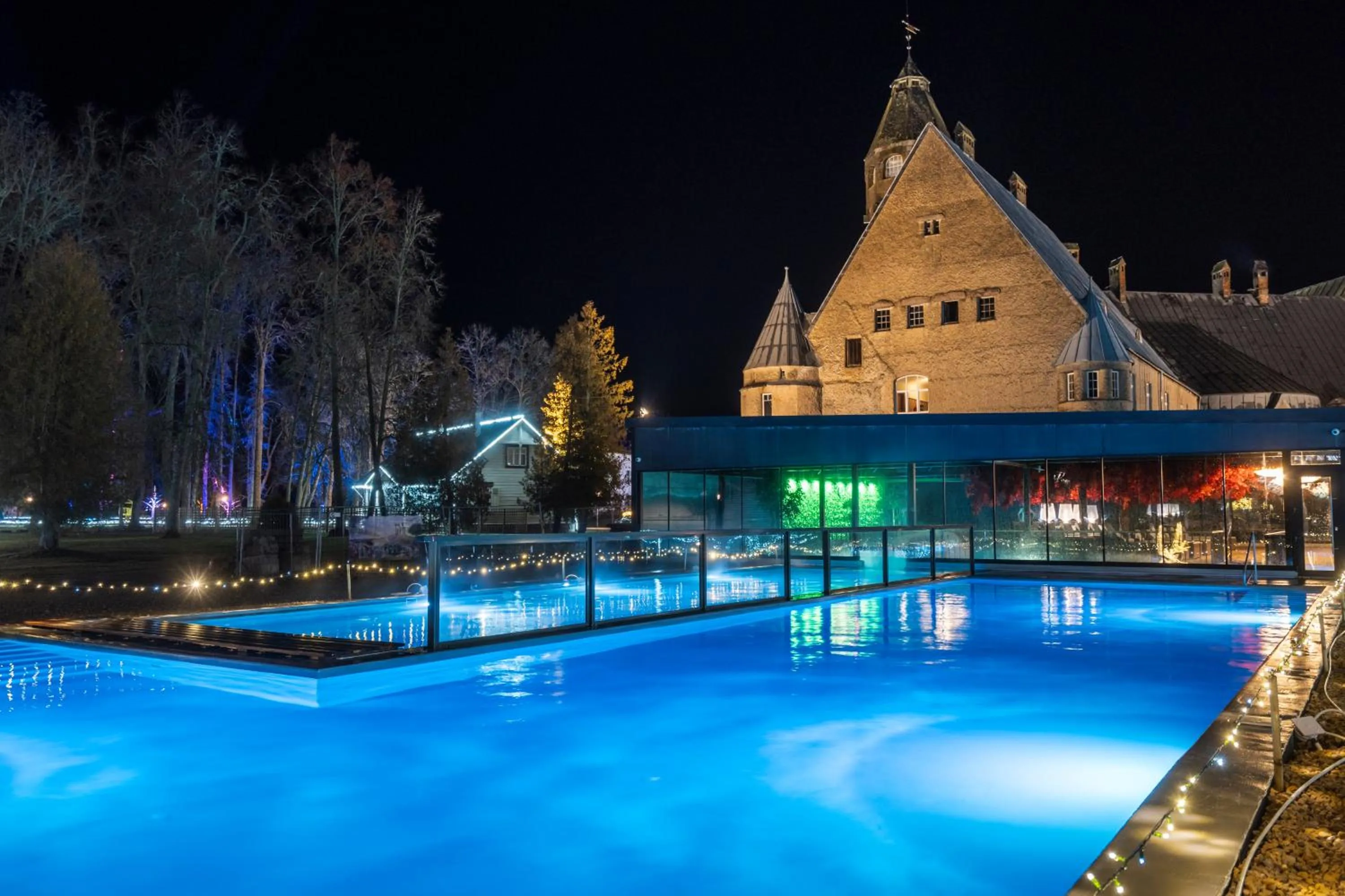 Swimming pool in Castle Spa Wagenküll