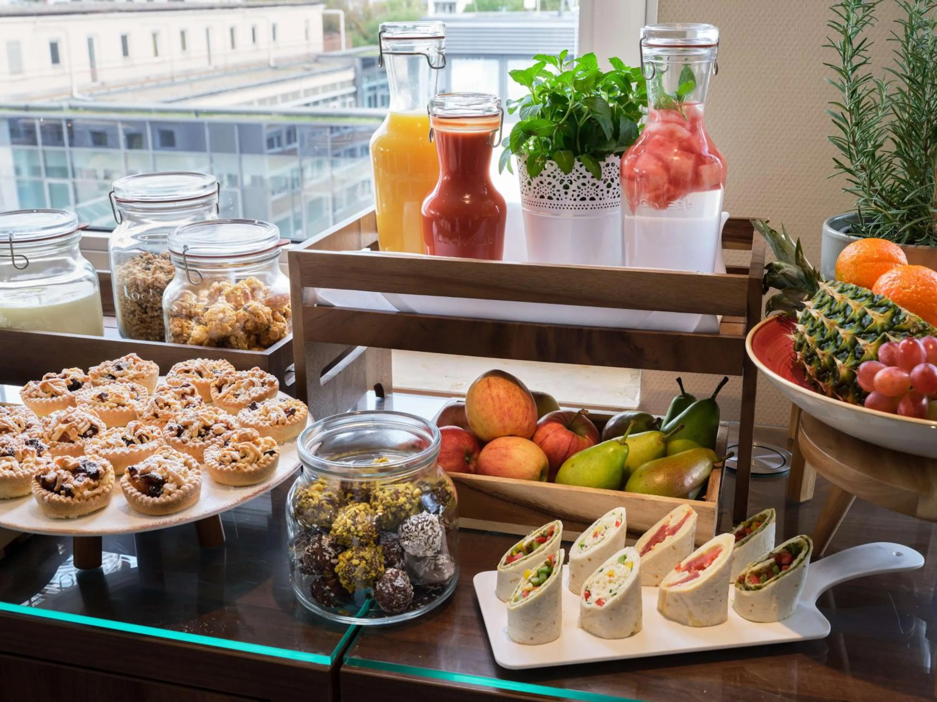 Food close-up in Flemings Hotel Frankfurt Main-Riverside