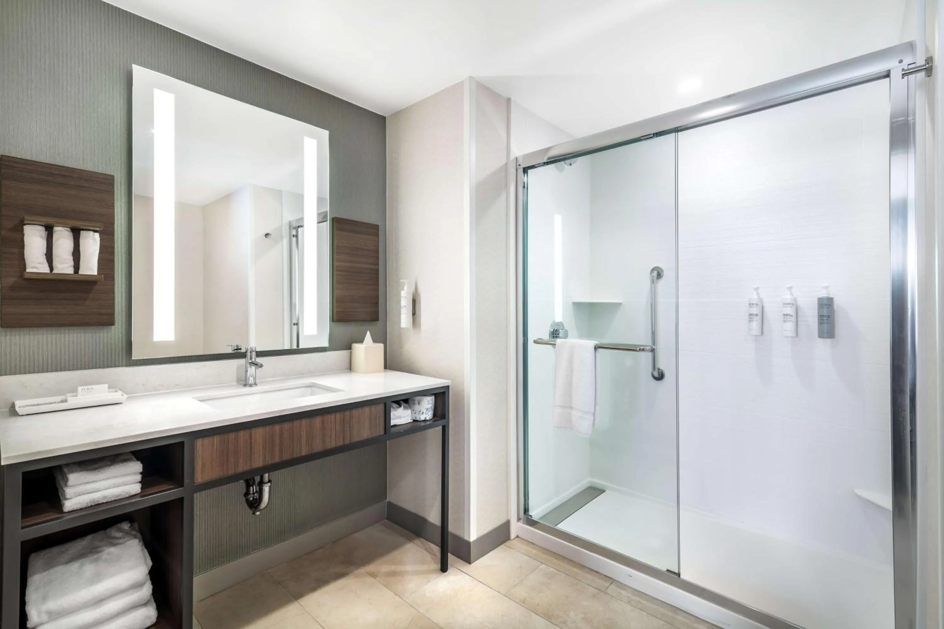 Bathroom in Hilton Garden Inn Albany-SUNY Area