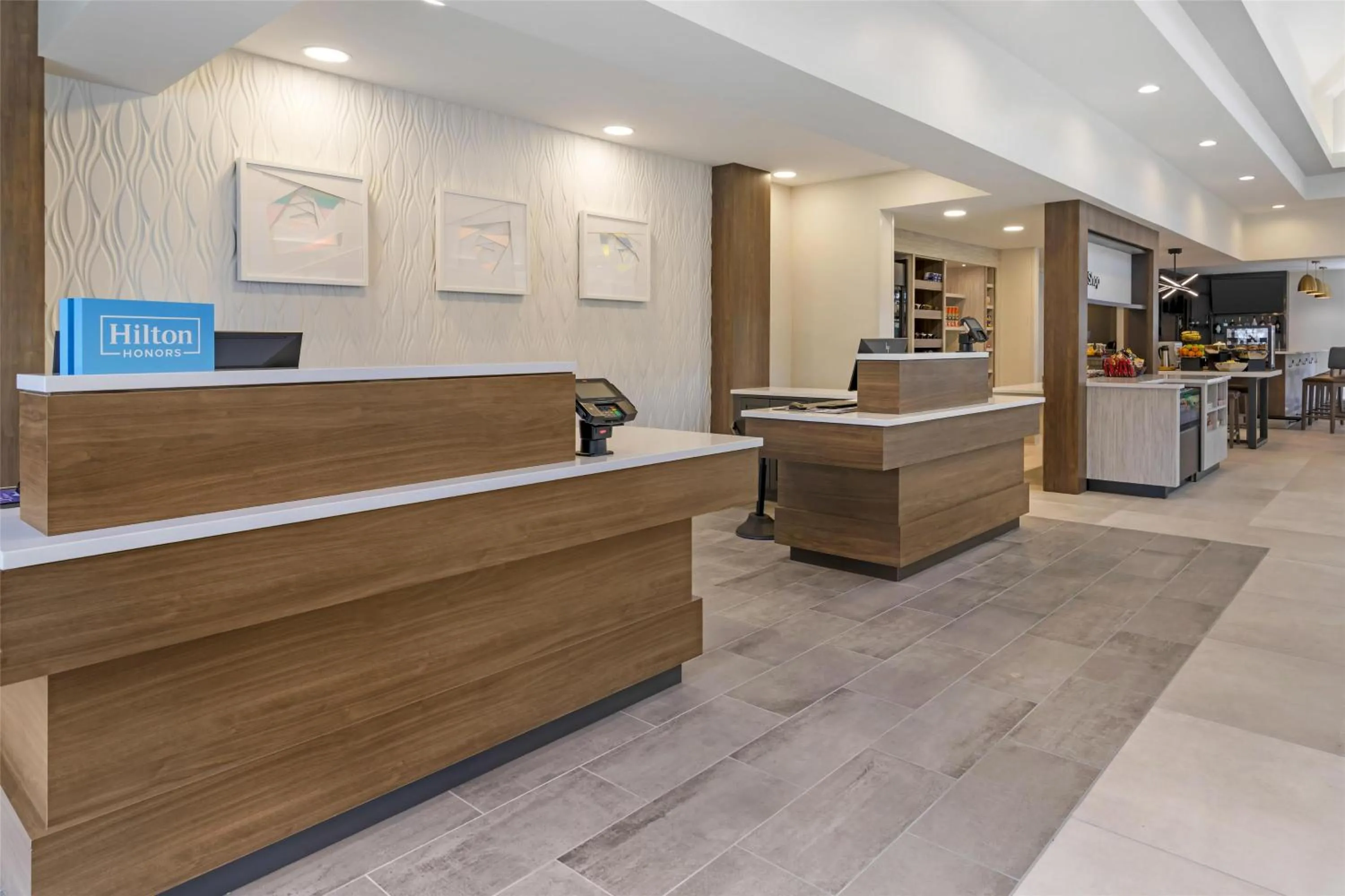 Lobby or reception in Hilton Garden Inn Albany-SUNY Area