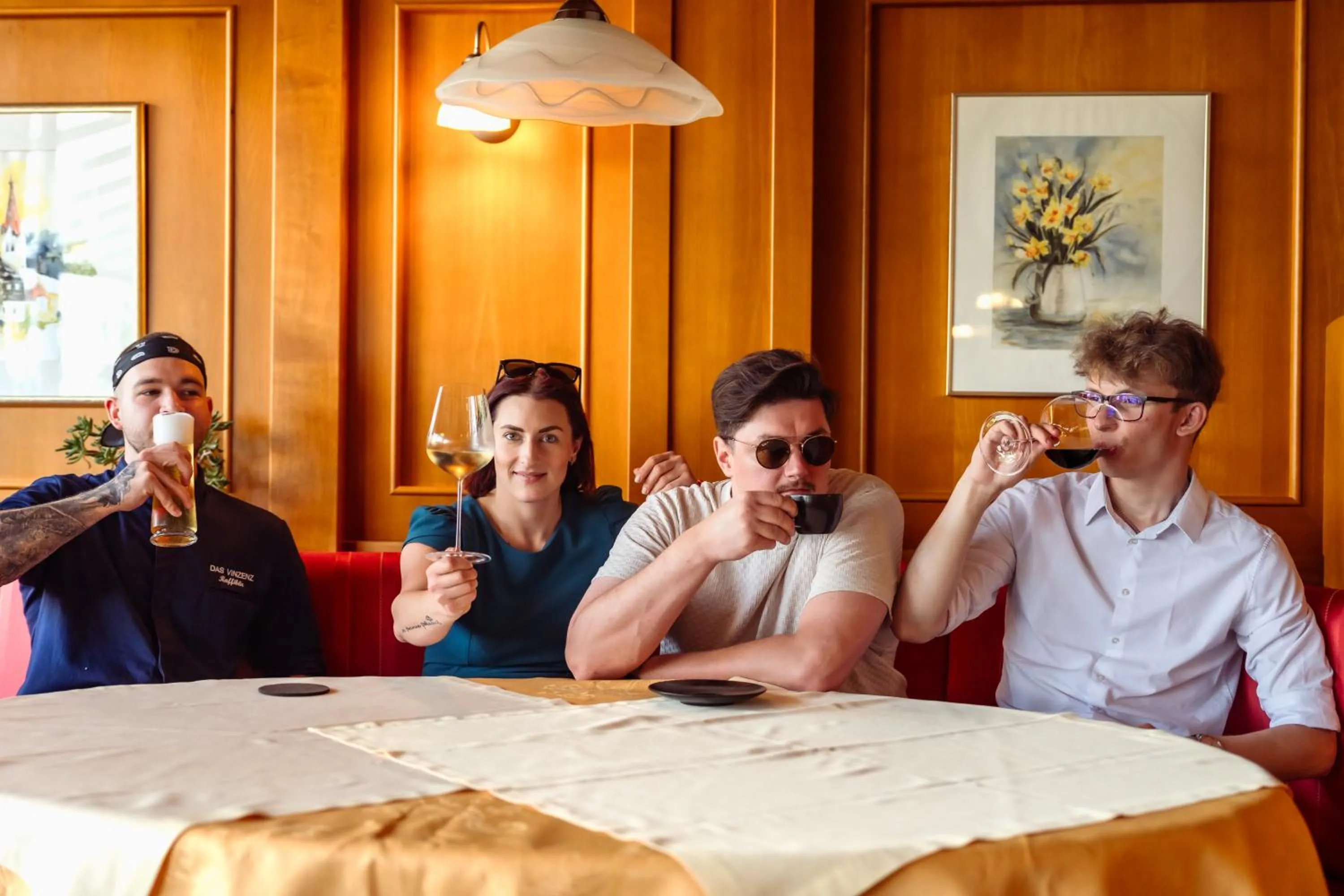 Food and drinks in Seehotel Vinzenz