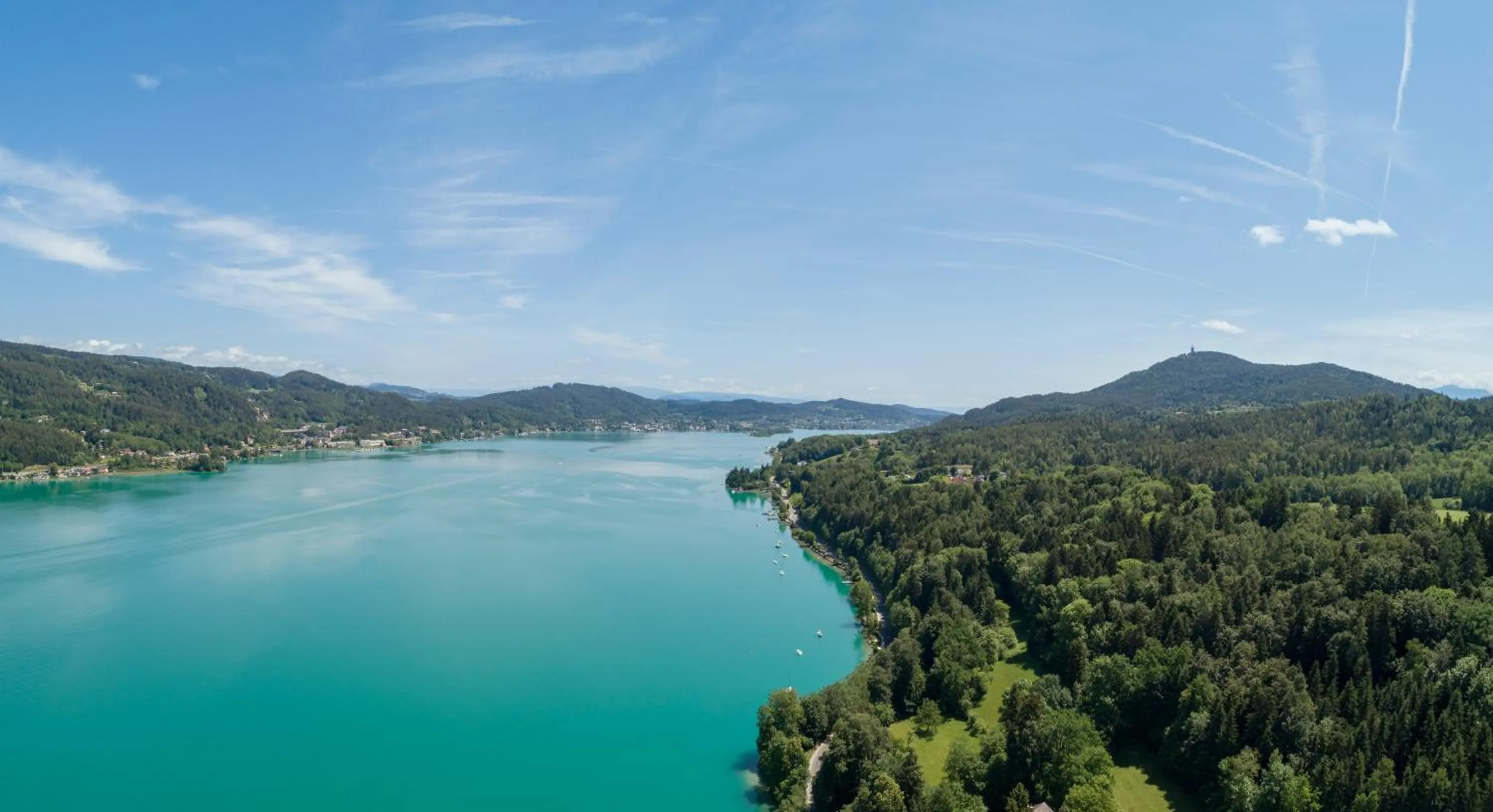Bird's eye view in Seehotel Vinzenz