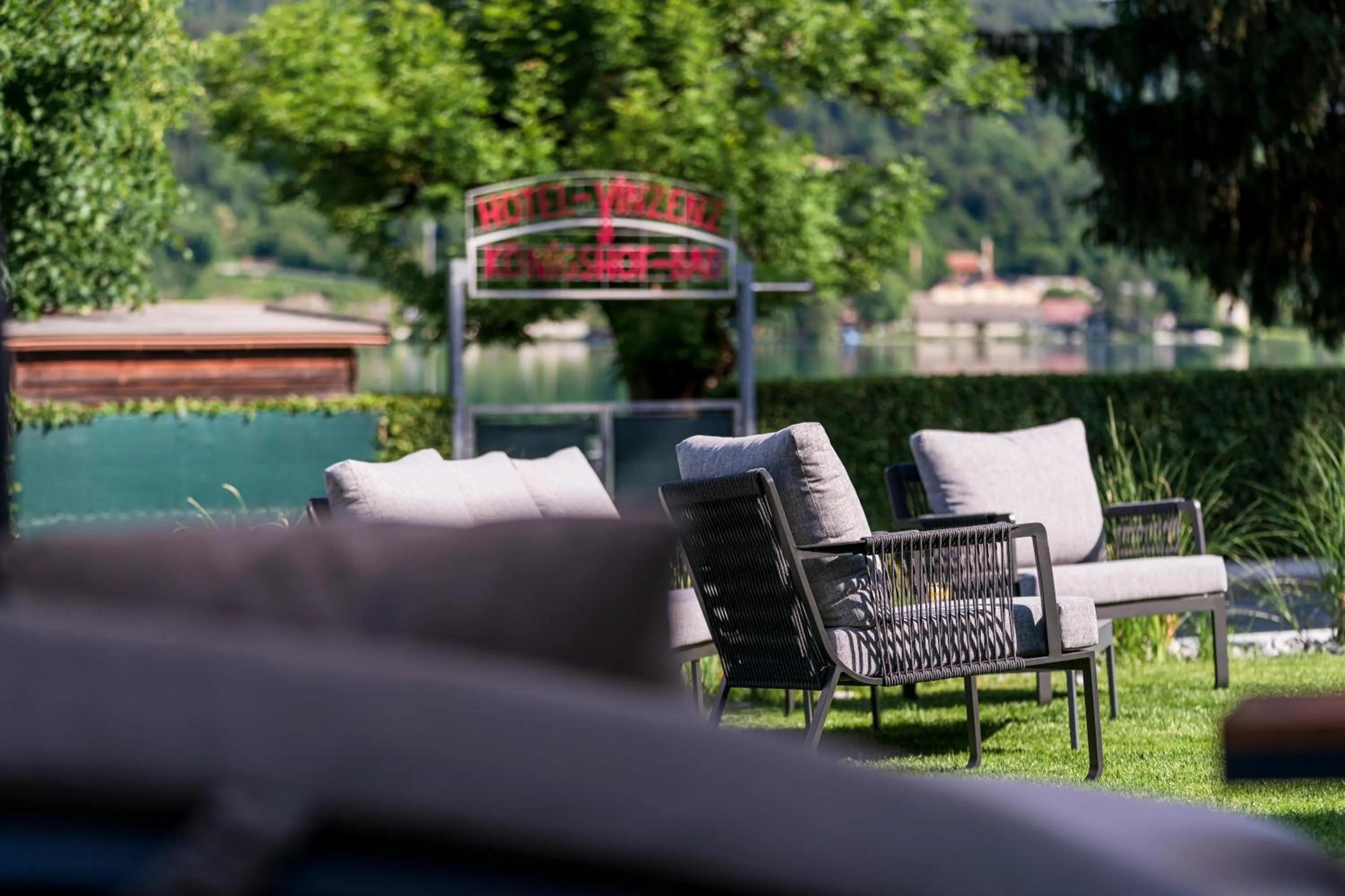 Garden in Seehotel Vinzenz