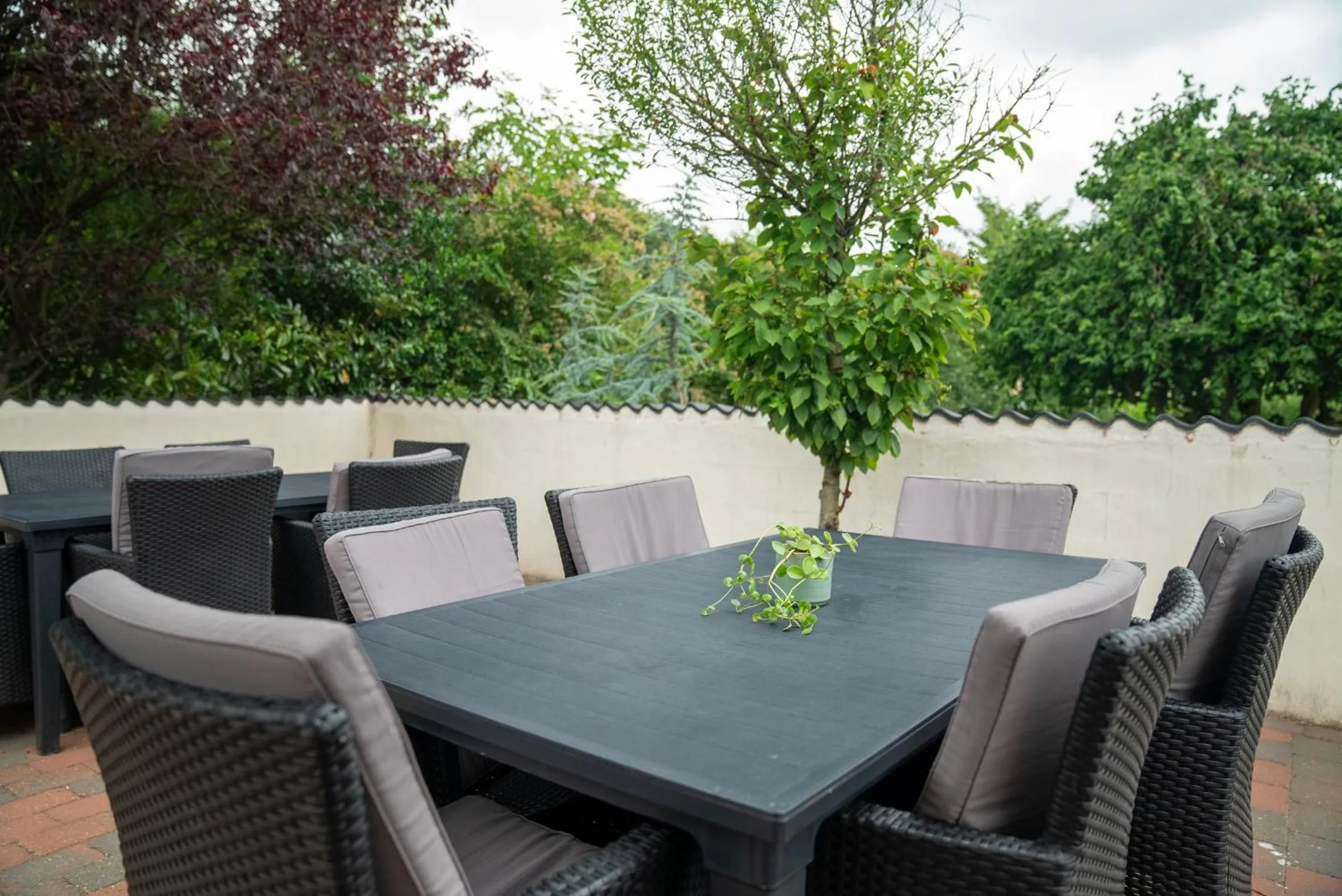 Balcony/Terrace in Hotel Røde-Kro