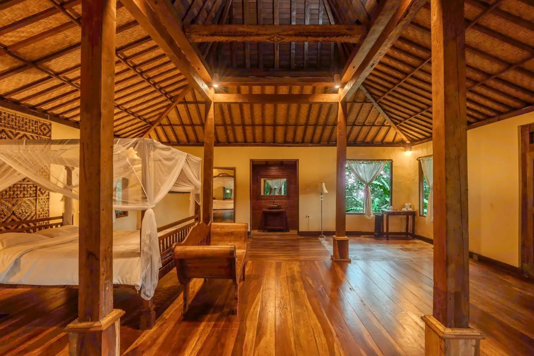 Bedroom in Saridevi Ecolodge