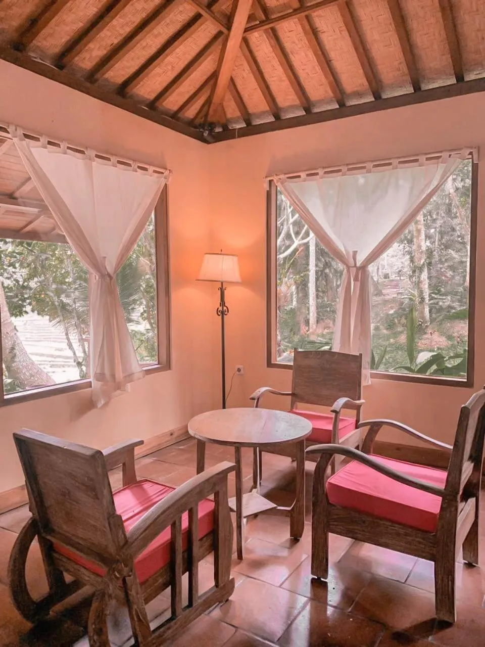 Balcony/Terrace in Saridevi Ecolodge