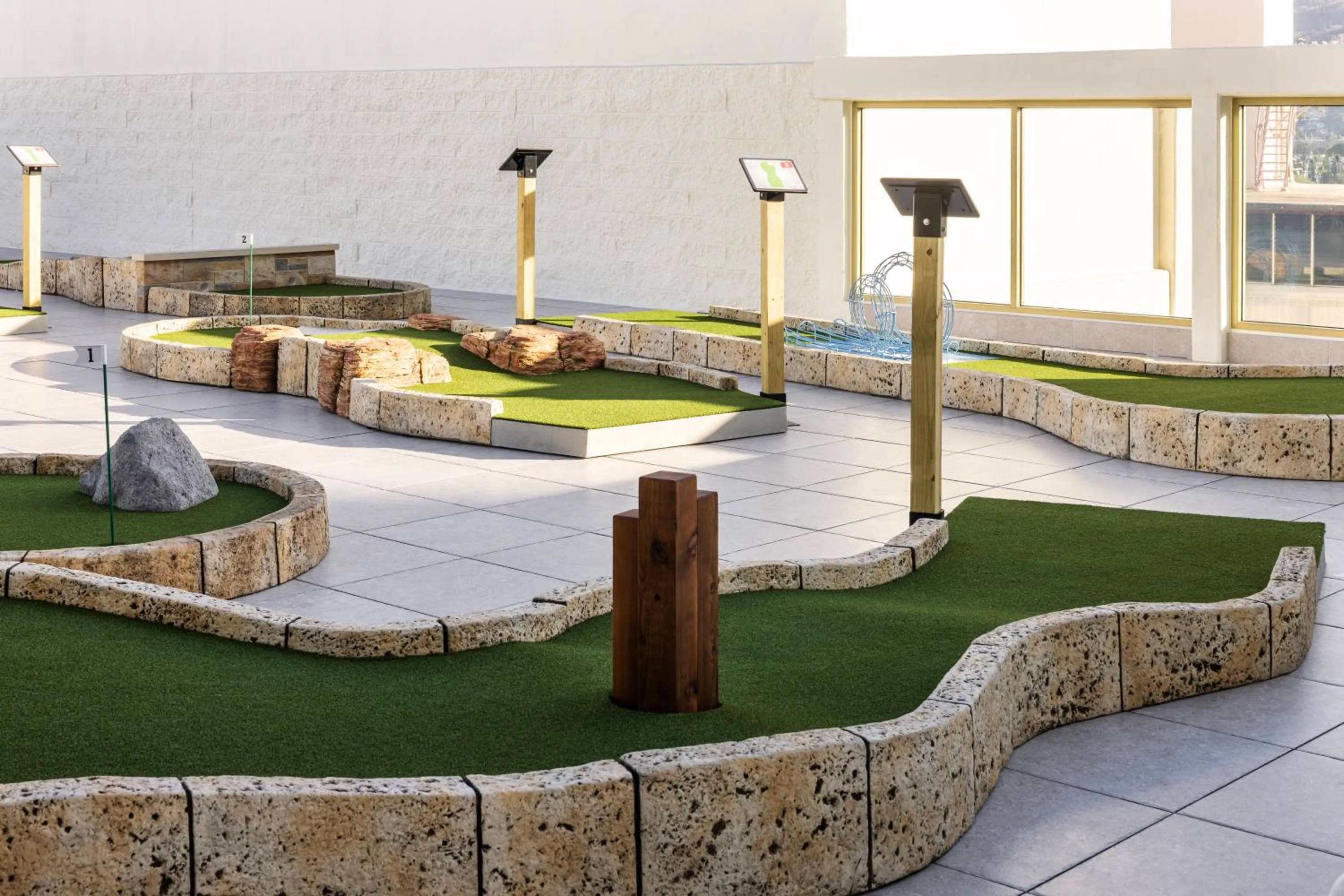 Minigolf in Hilton Waikiki Beach Resort & Spa