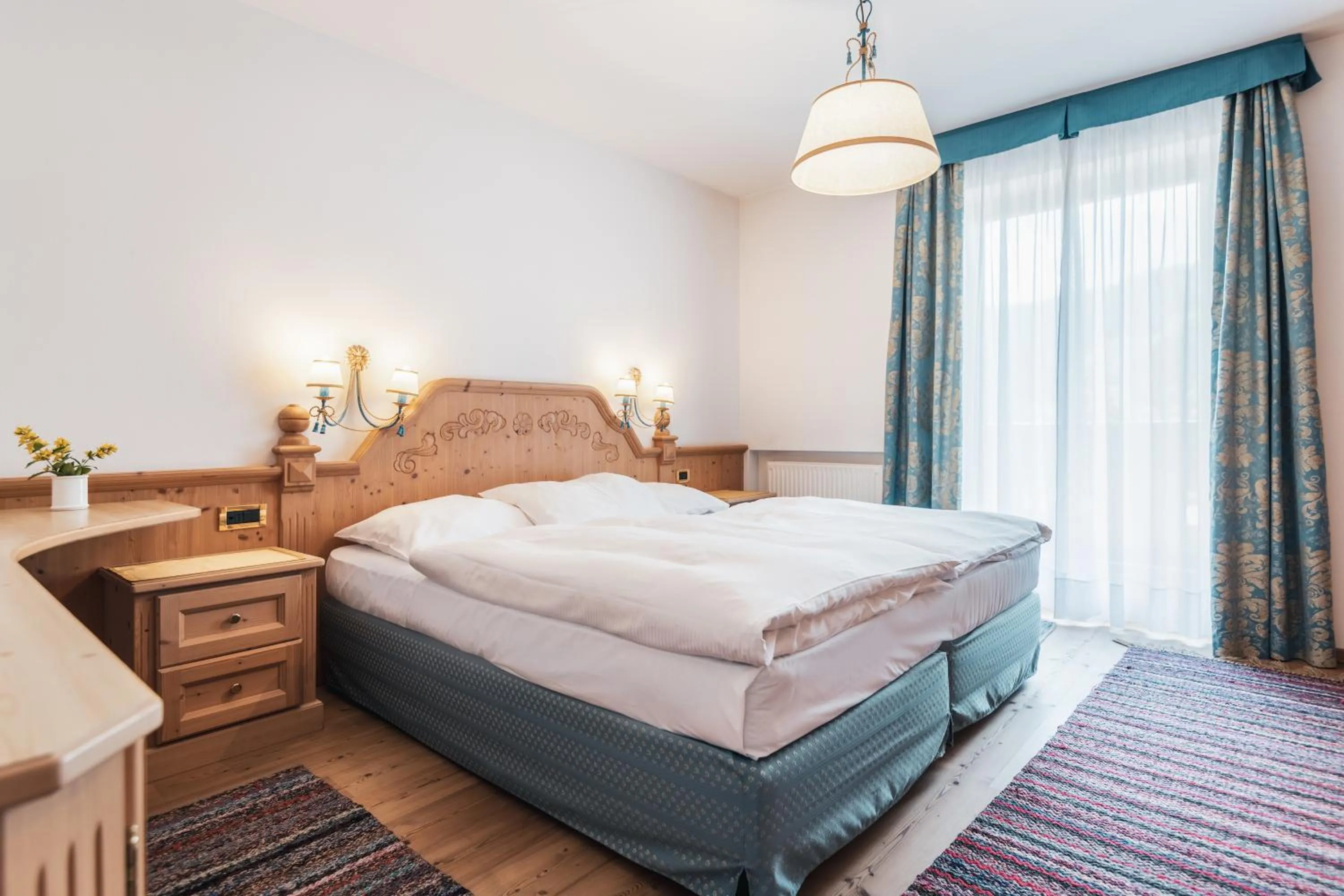 Bed in Hotel Chalet Corso