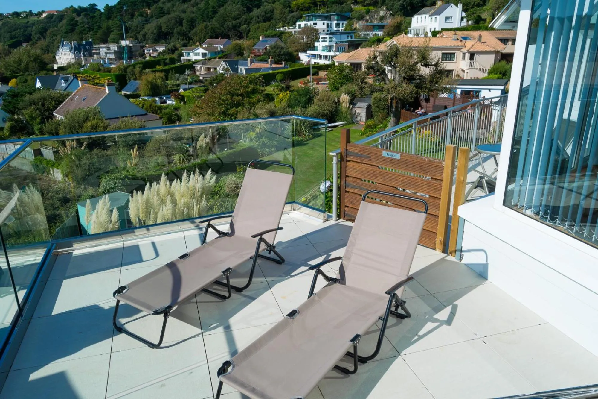 Balcony/Terrace in Biarritz Hotel