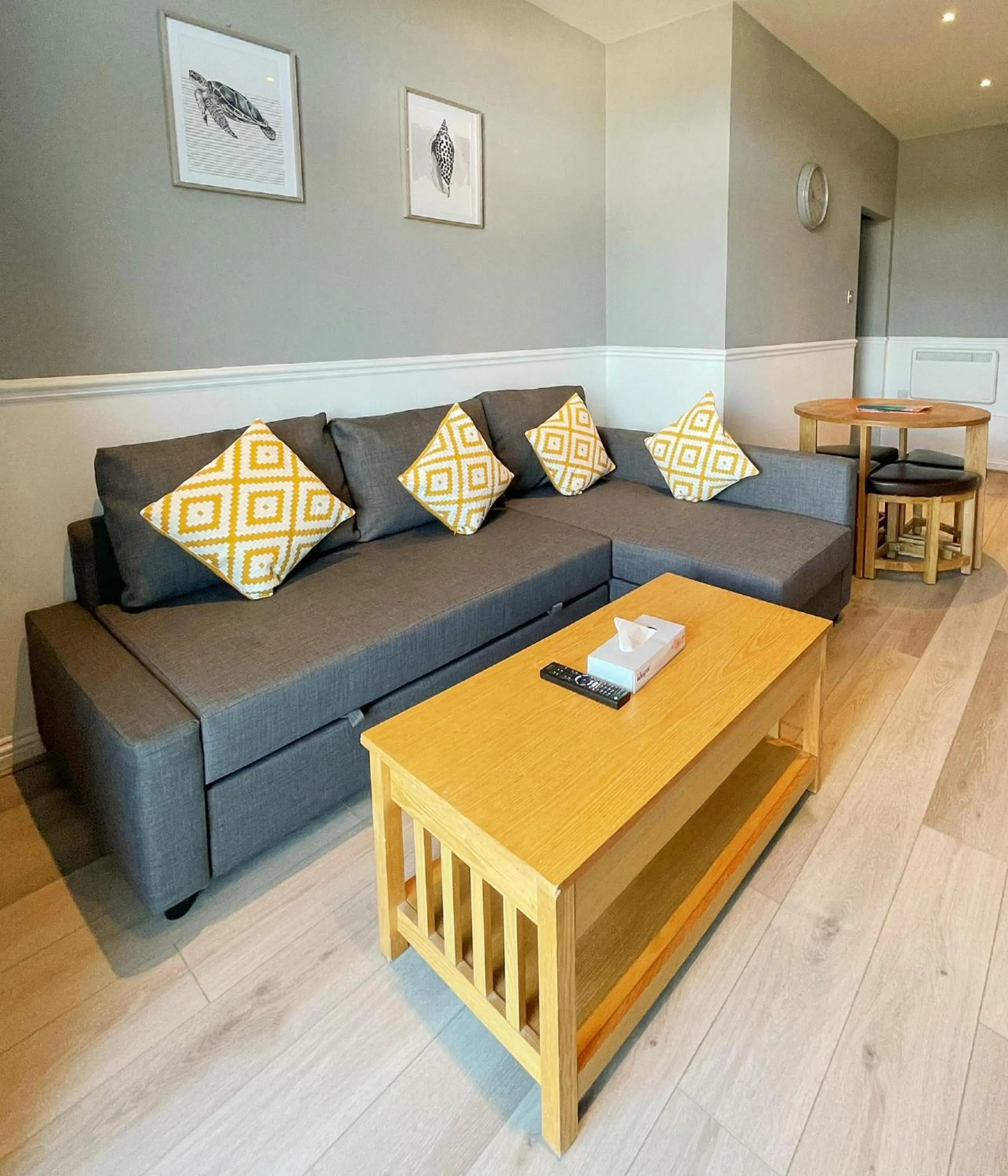 Living room in Biarritz Hotel