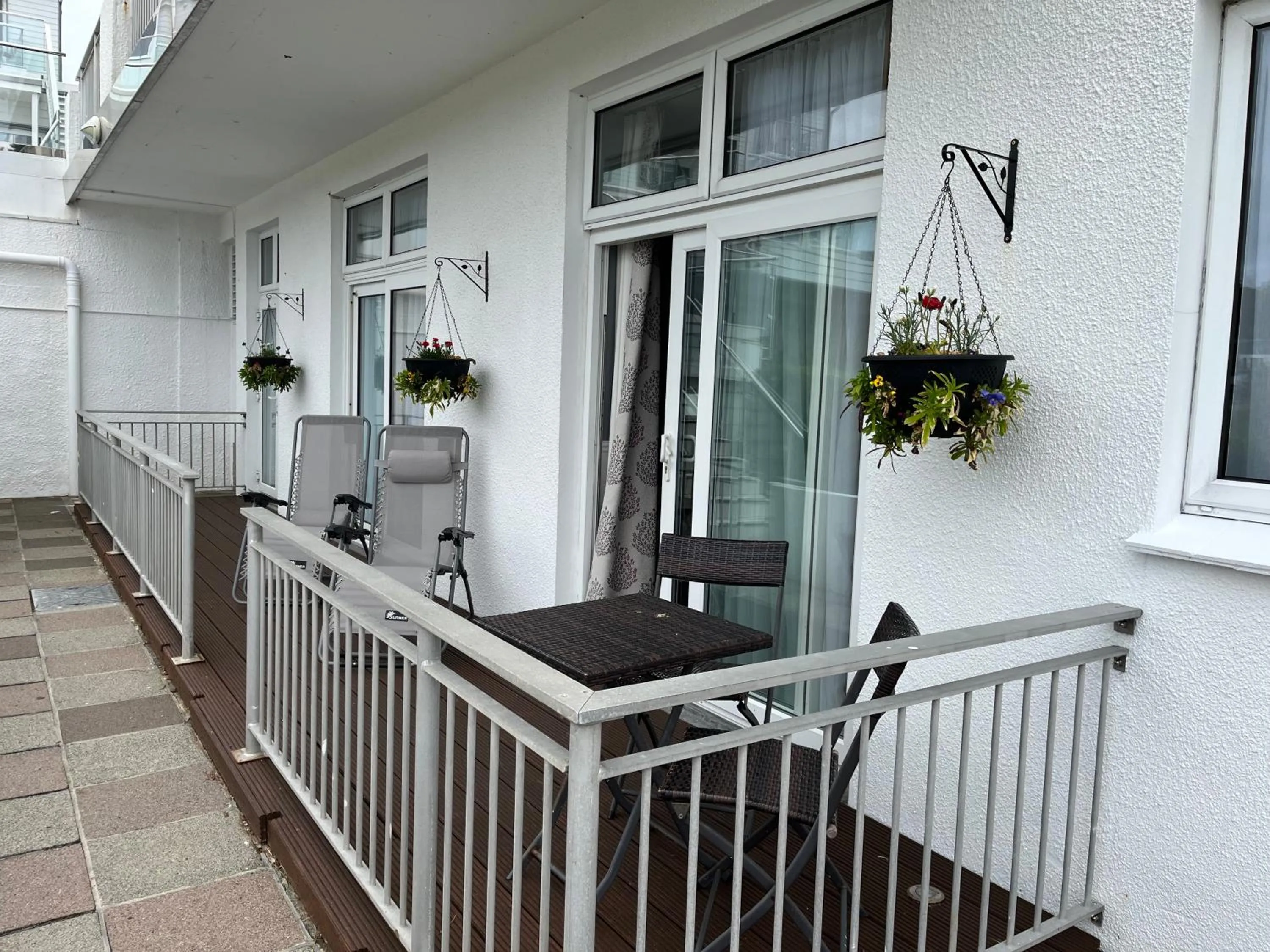 Balcony/Terrace in Biarritz Hotel