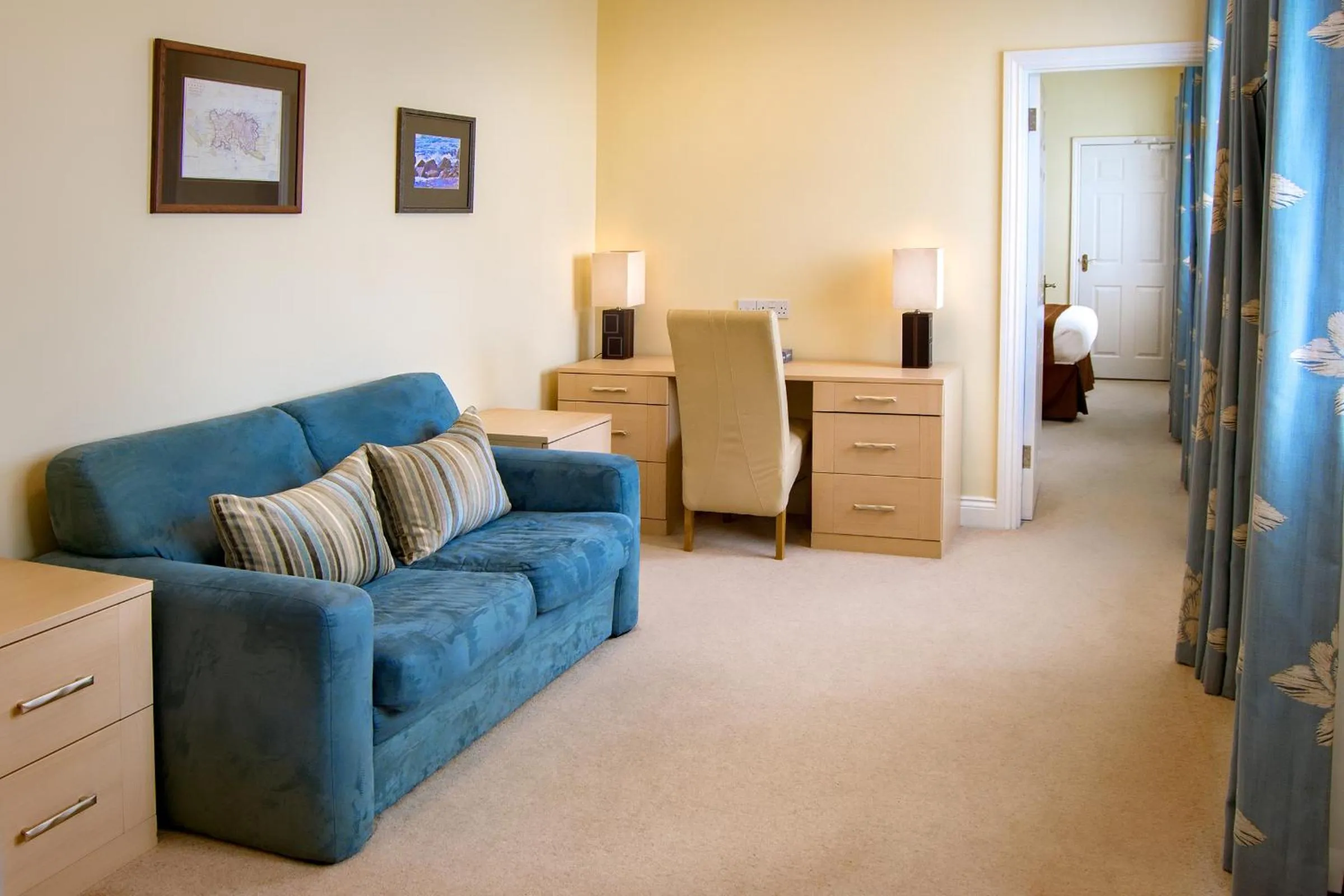 Seating area in Biarritz Hotel