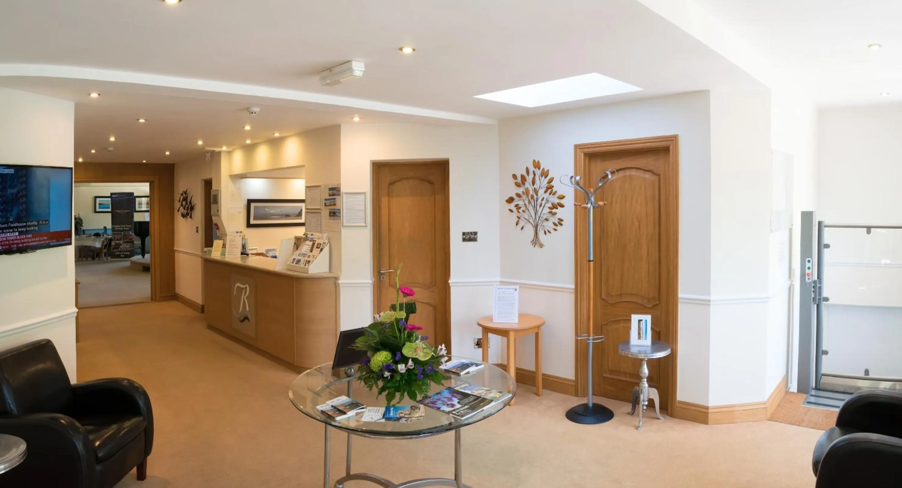 Lobby or reception in Biarritz Hotel