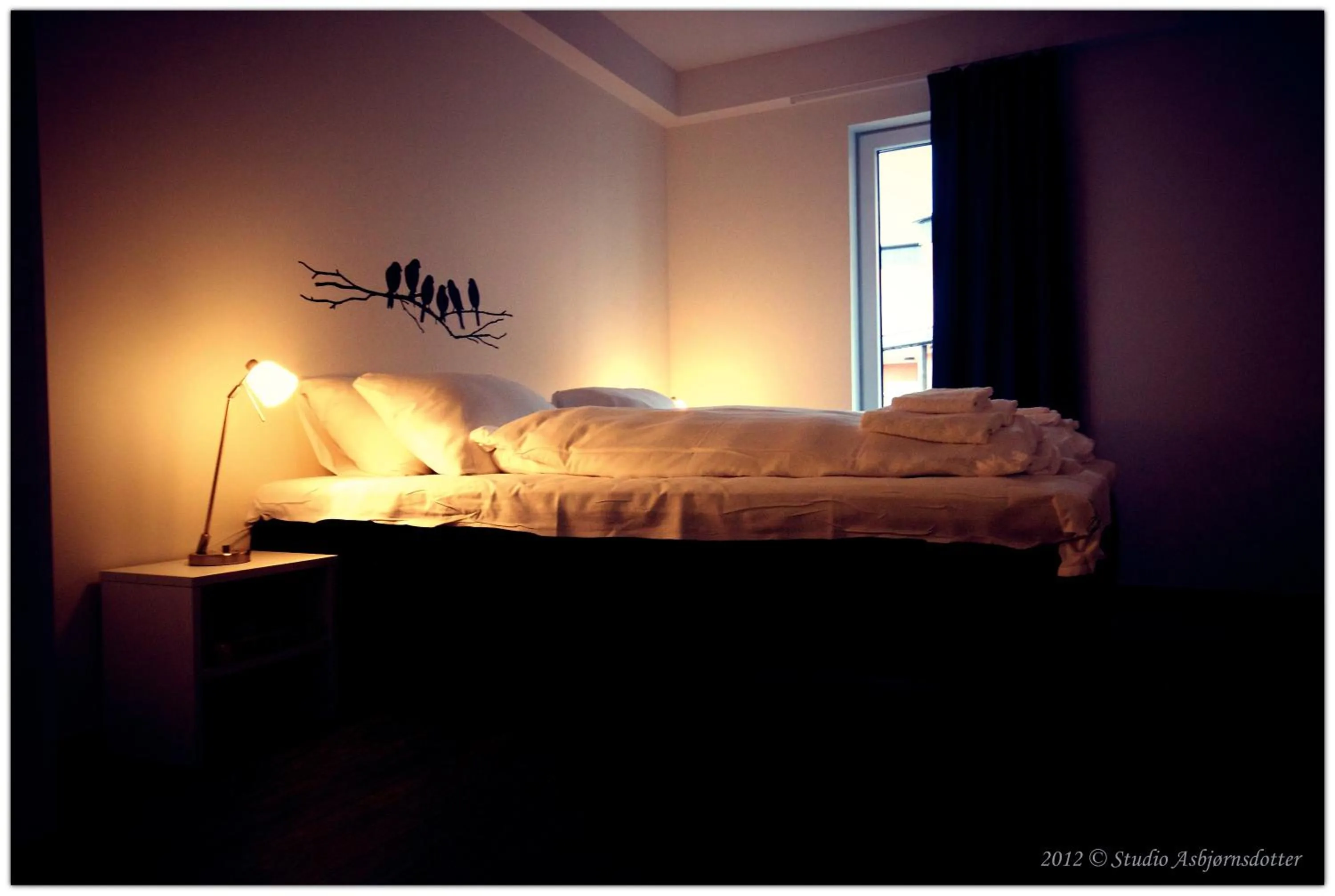 Text overlay in Flotmyrgården Apartment Hotel