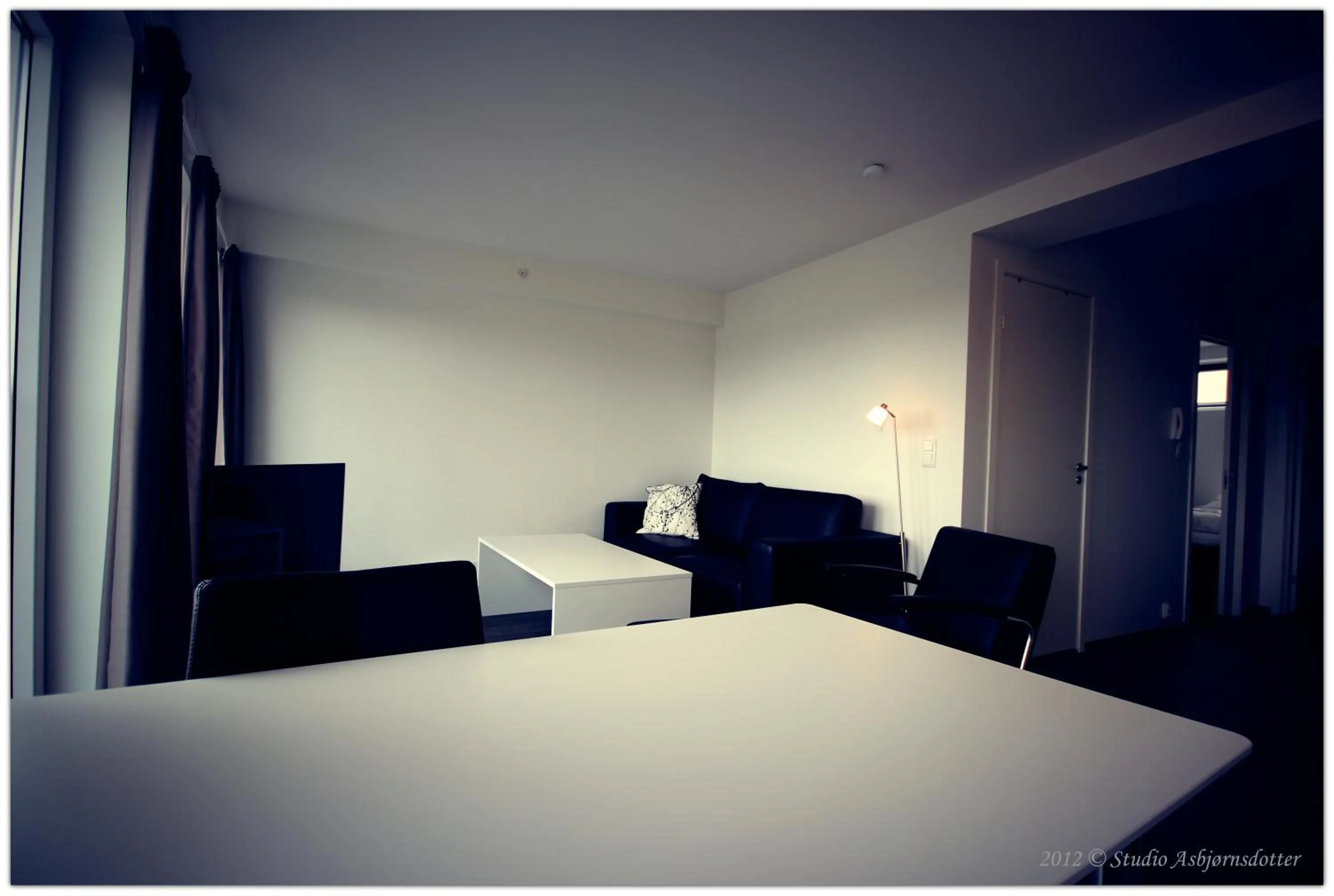 Text overlay in Flotmyrgården Apartment Hotel