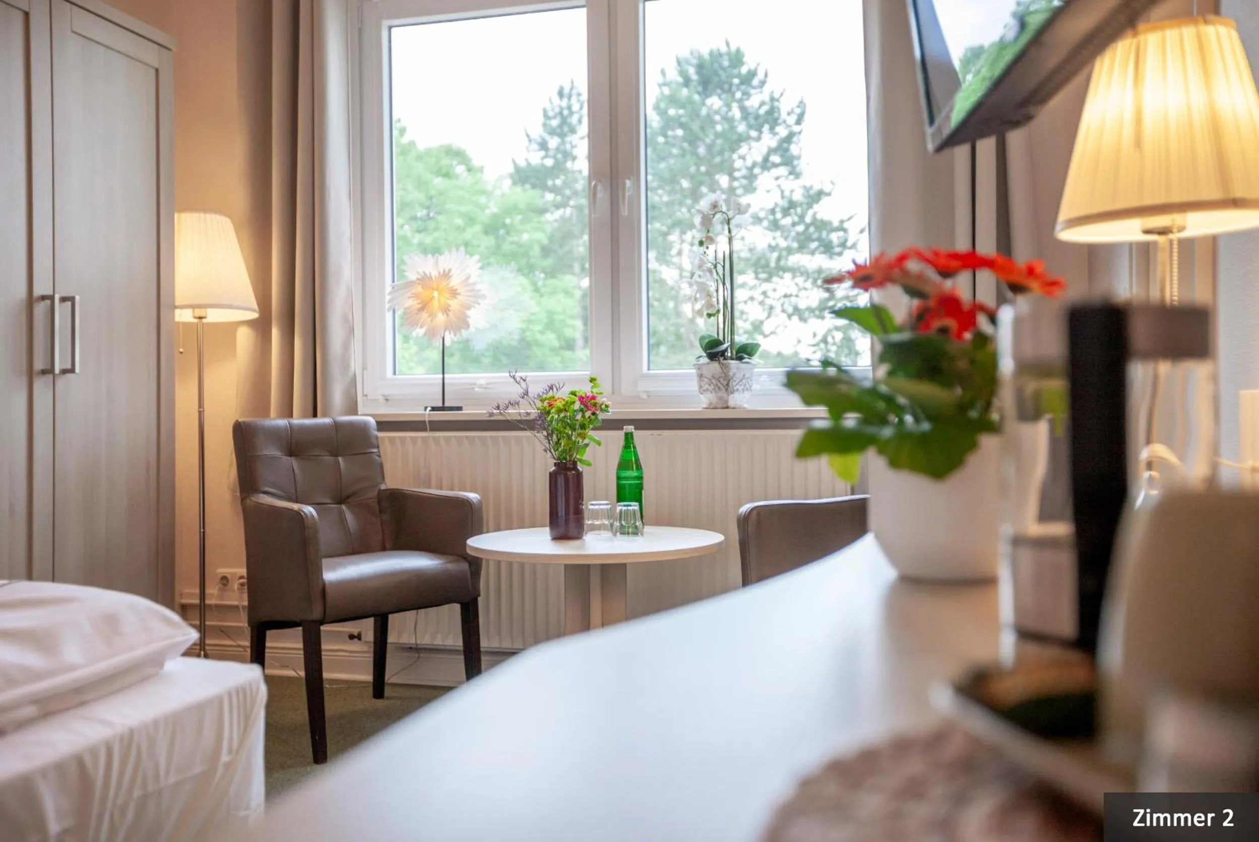 Living room, Bed in Hotel See-Villa