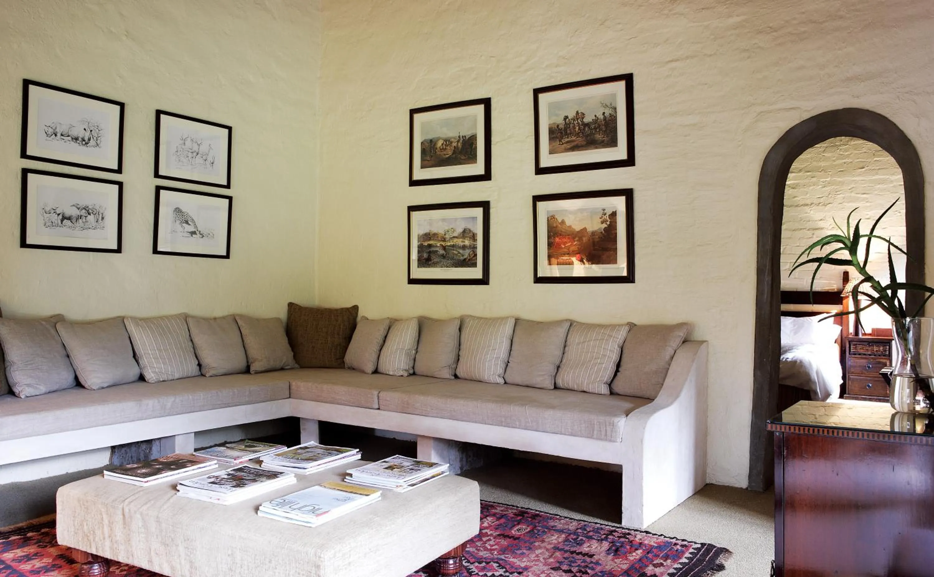 Living room in Elephant House