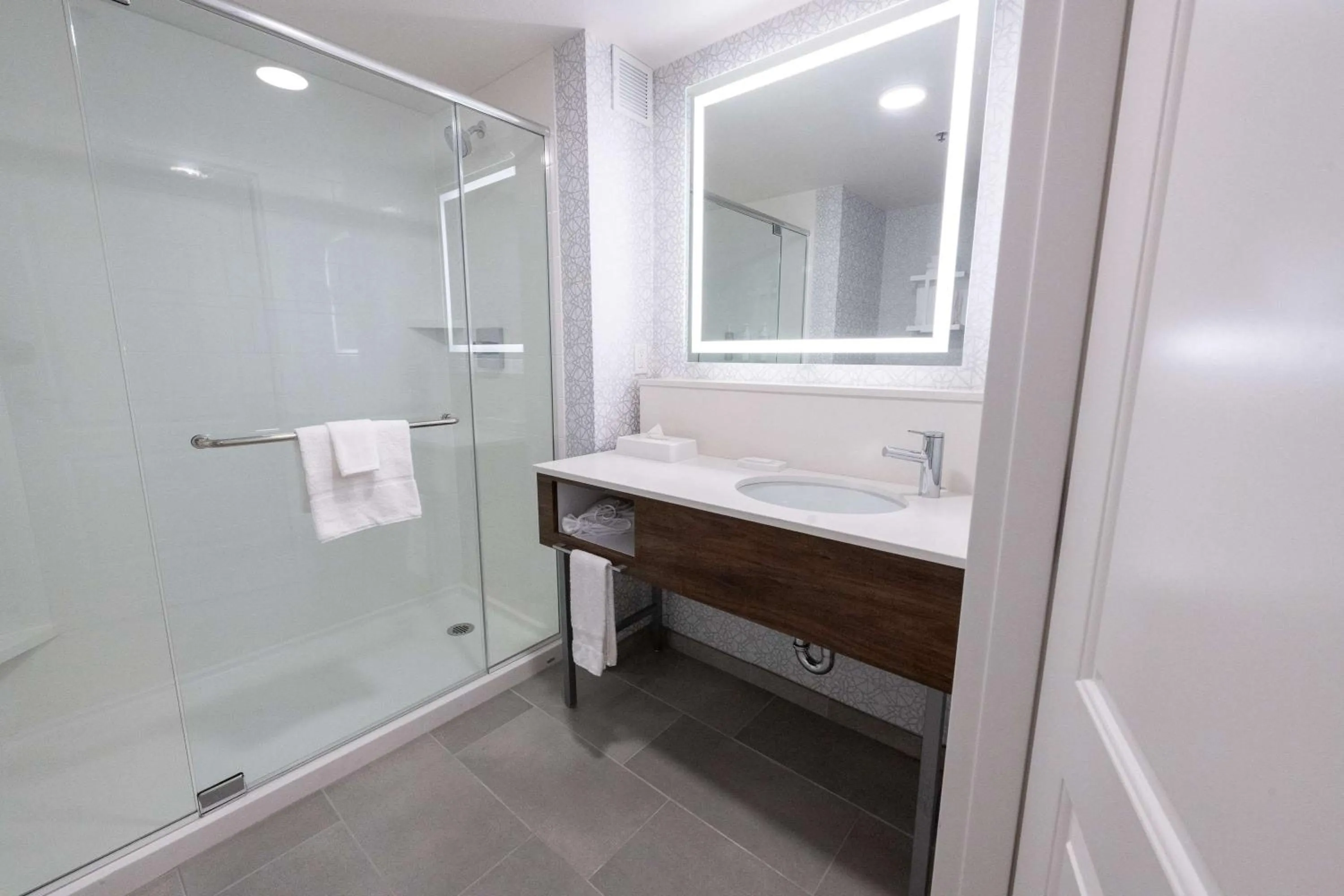 Bathroom in Hampton Inn Fremont