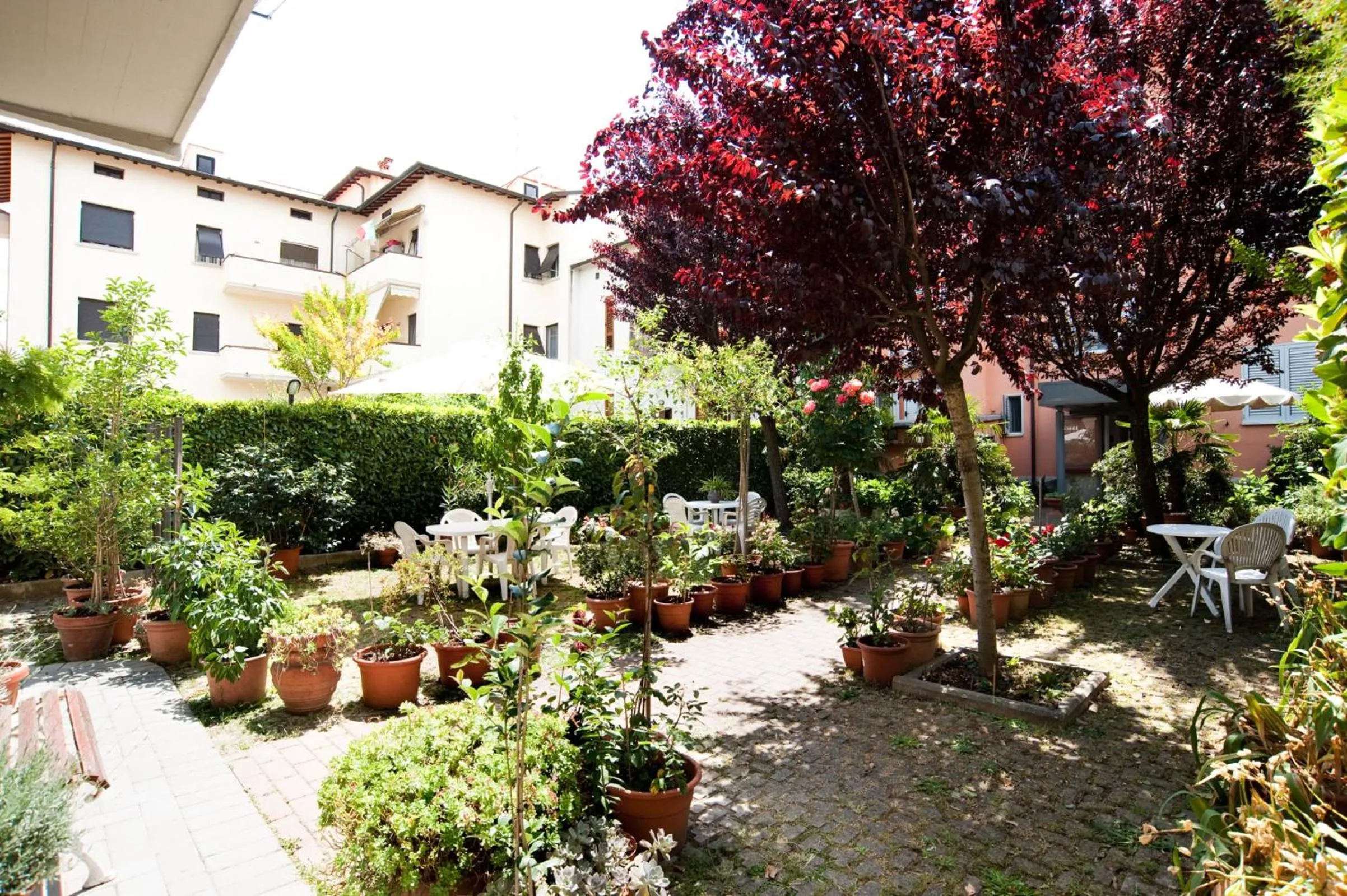 Garden in Hotel La Toscana