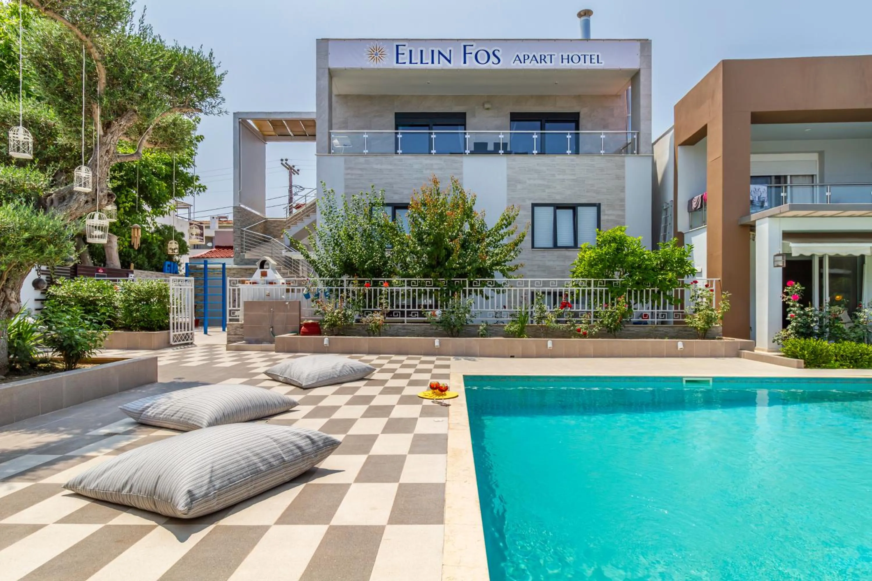 Property building in EllinFos Apartments