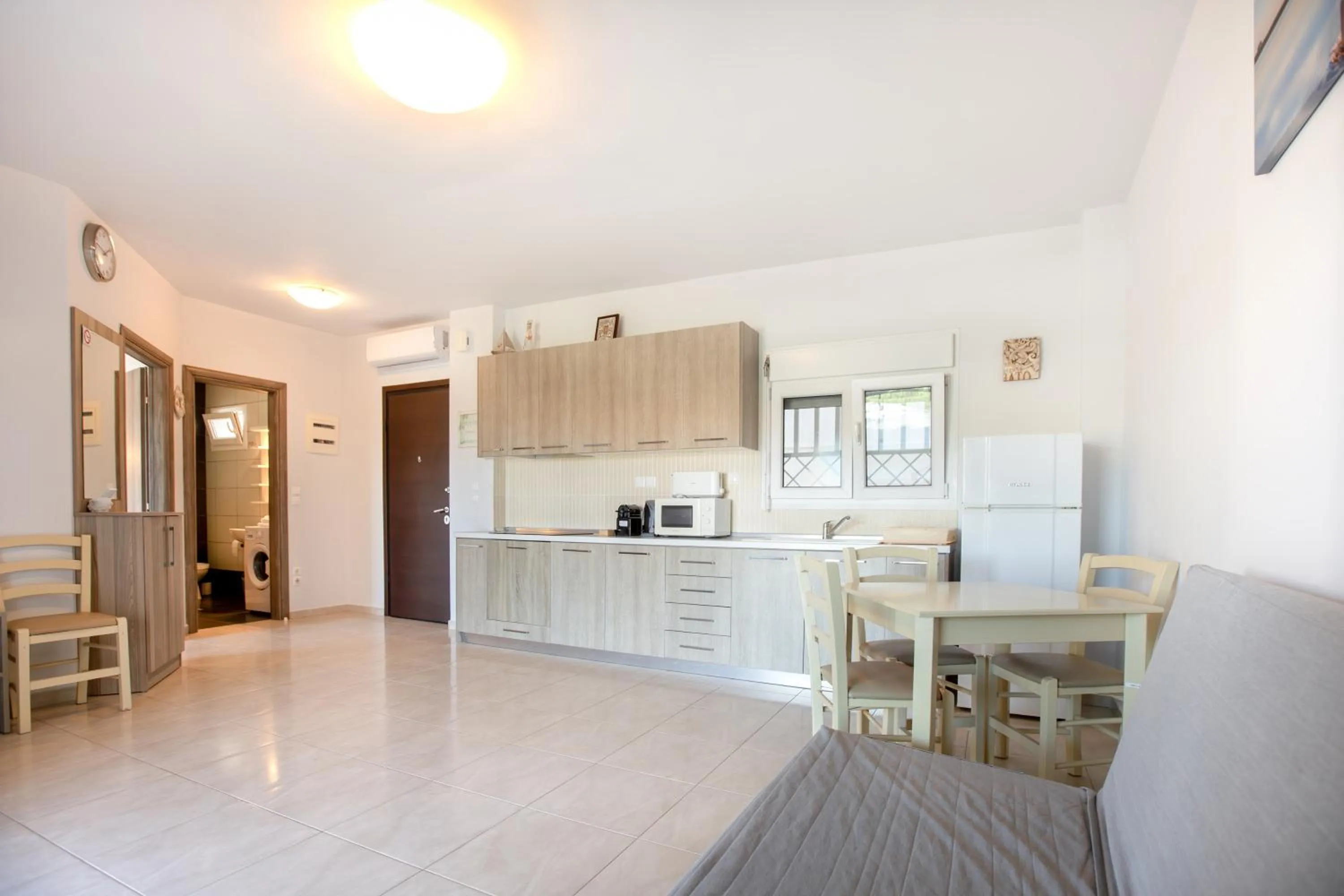 kitchen in EllinFos Apartments