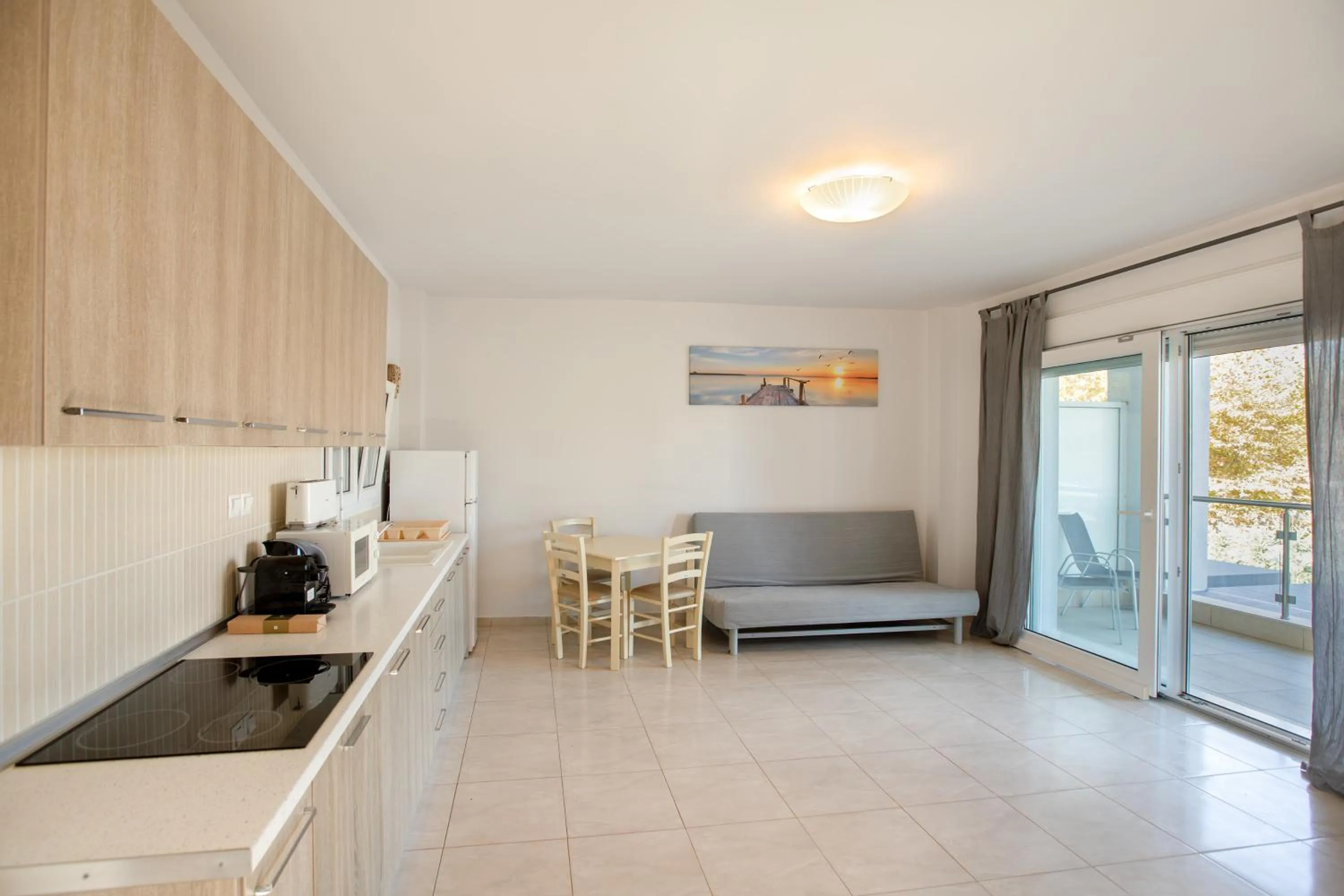Seating area in EllinFos Apartments
