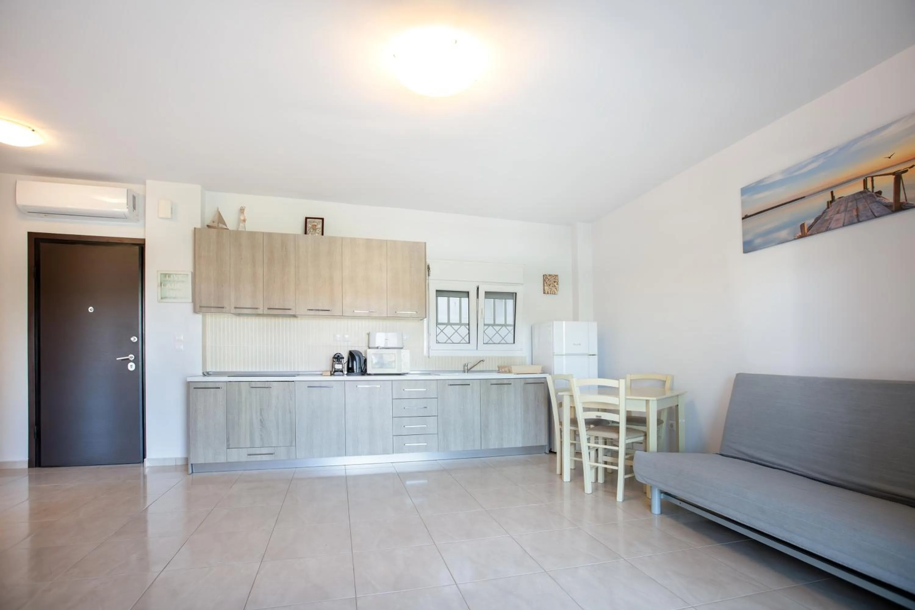 kitchen in EllinFos Apartments
