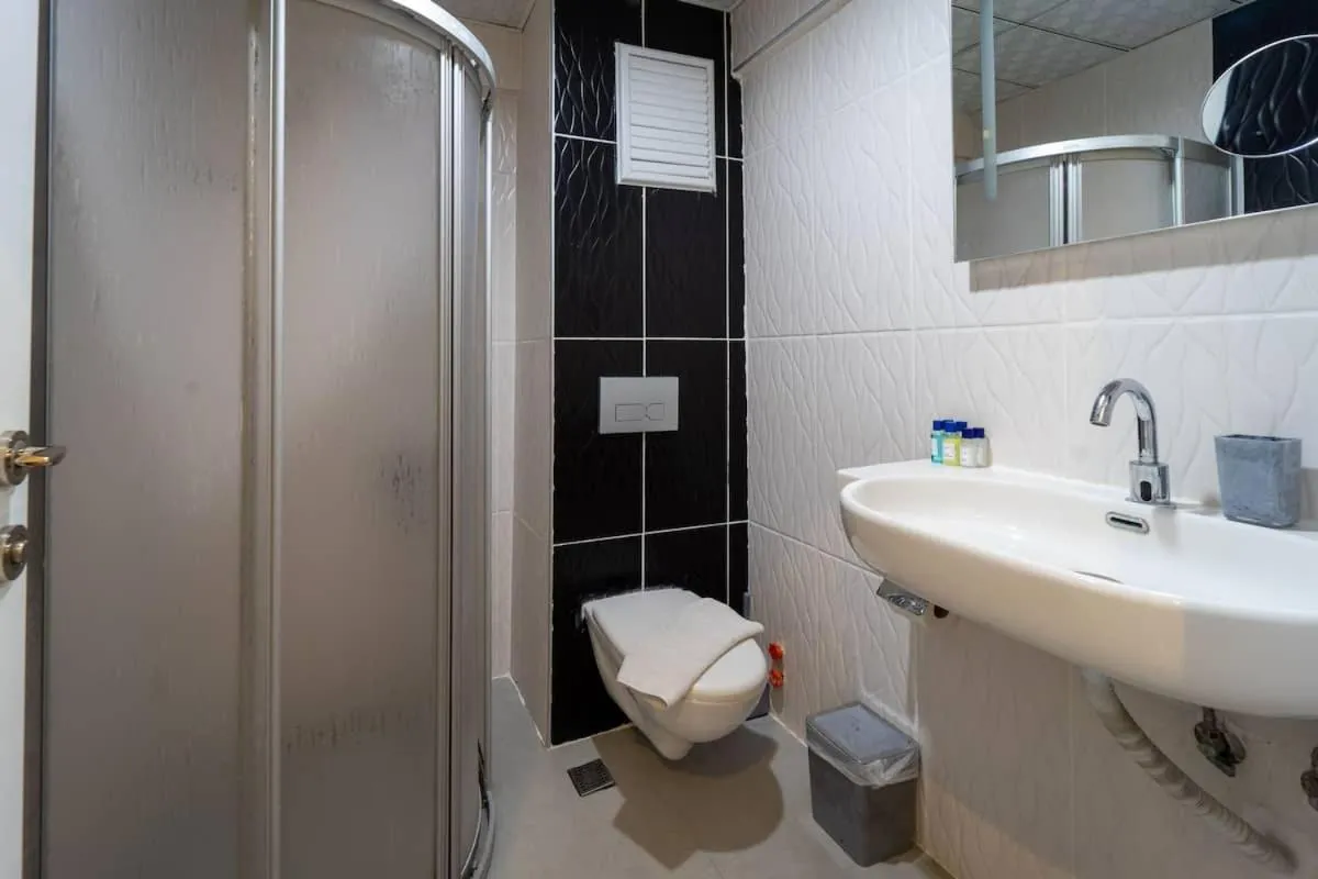 Bathroom in Aurasia Sea Side Hotel