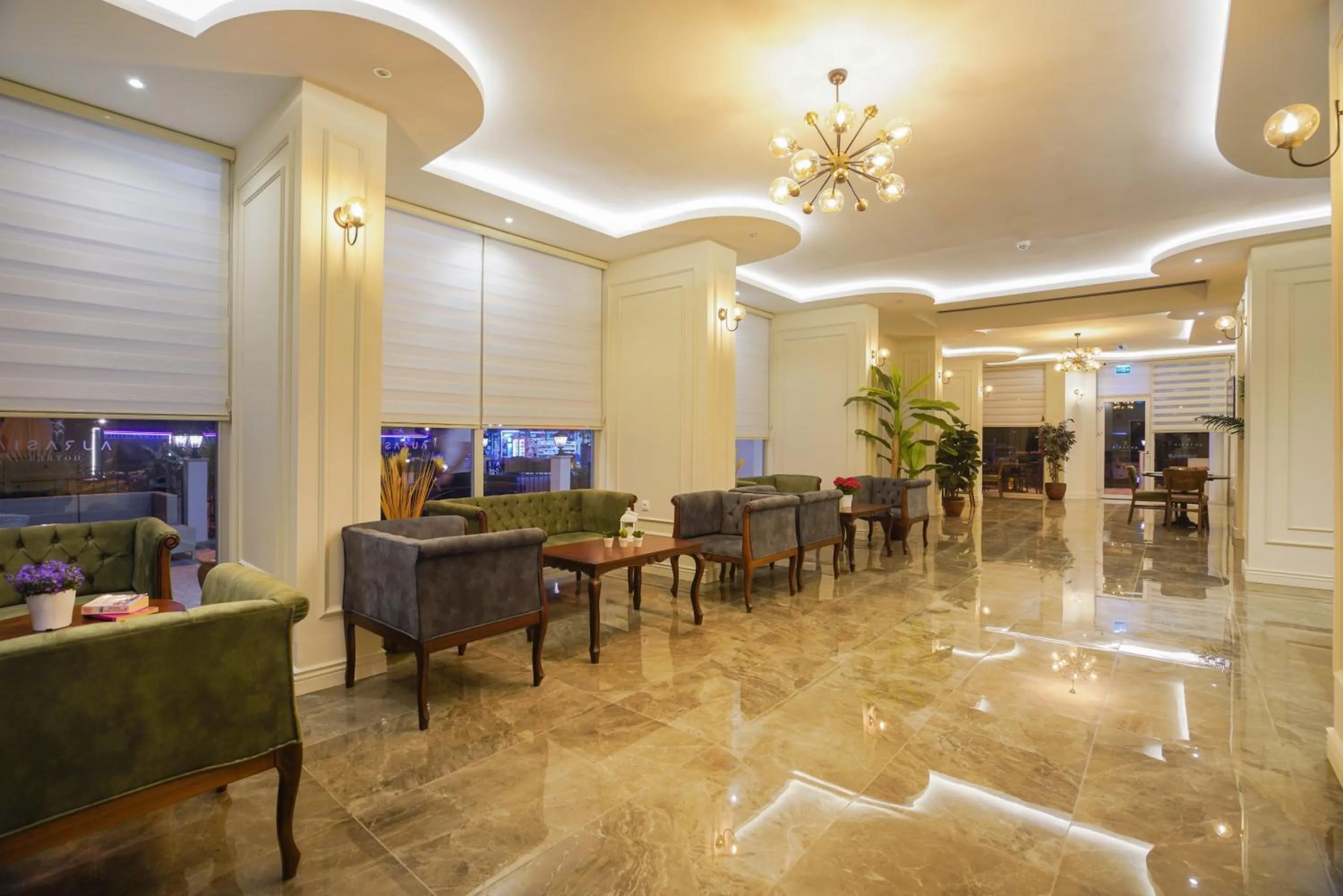 Living room in Aurasia Sea Side Hotel